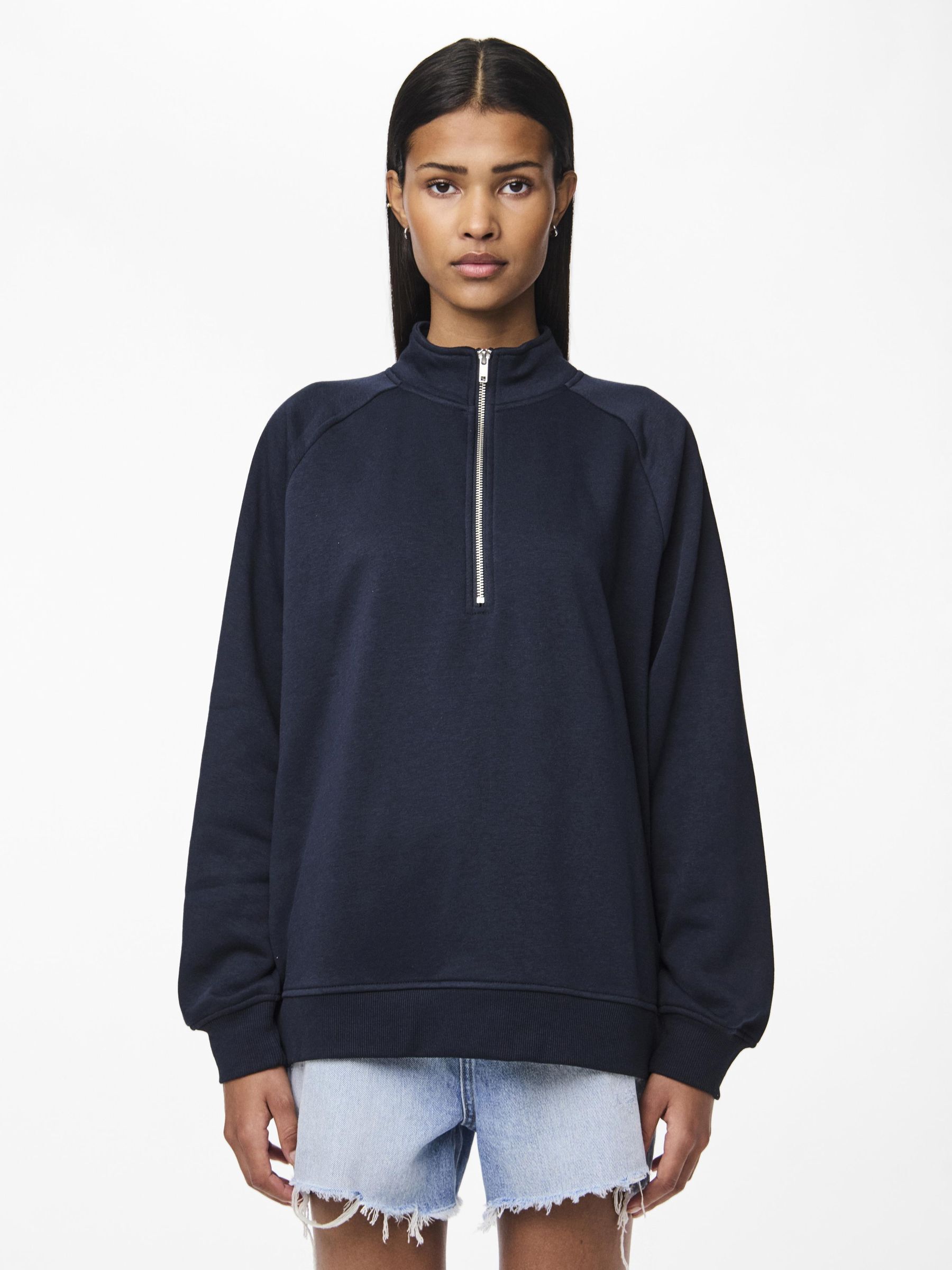 PCCHILLI HALF ZIP SWEATSHIRT