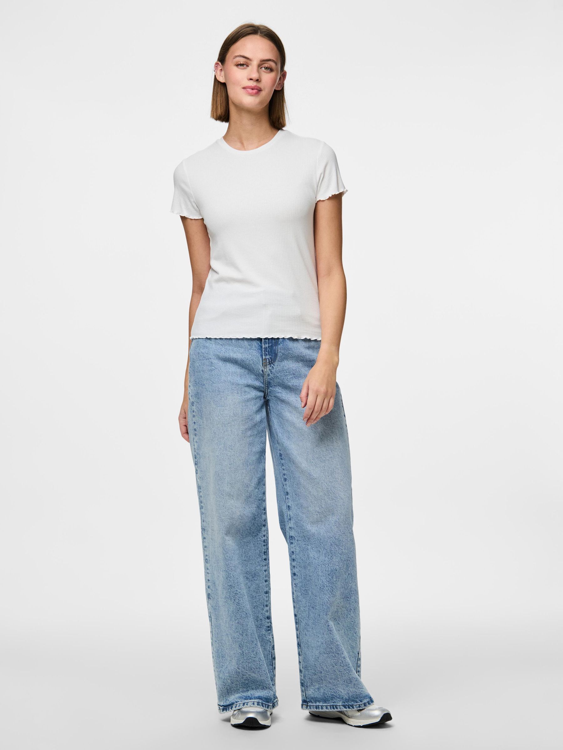 PCNICCA RIBBED T-SHIRT 3 PCNICCA RIBBED T-SHIRT