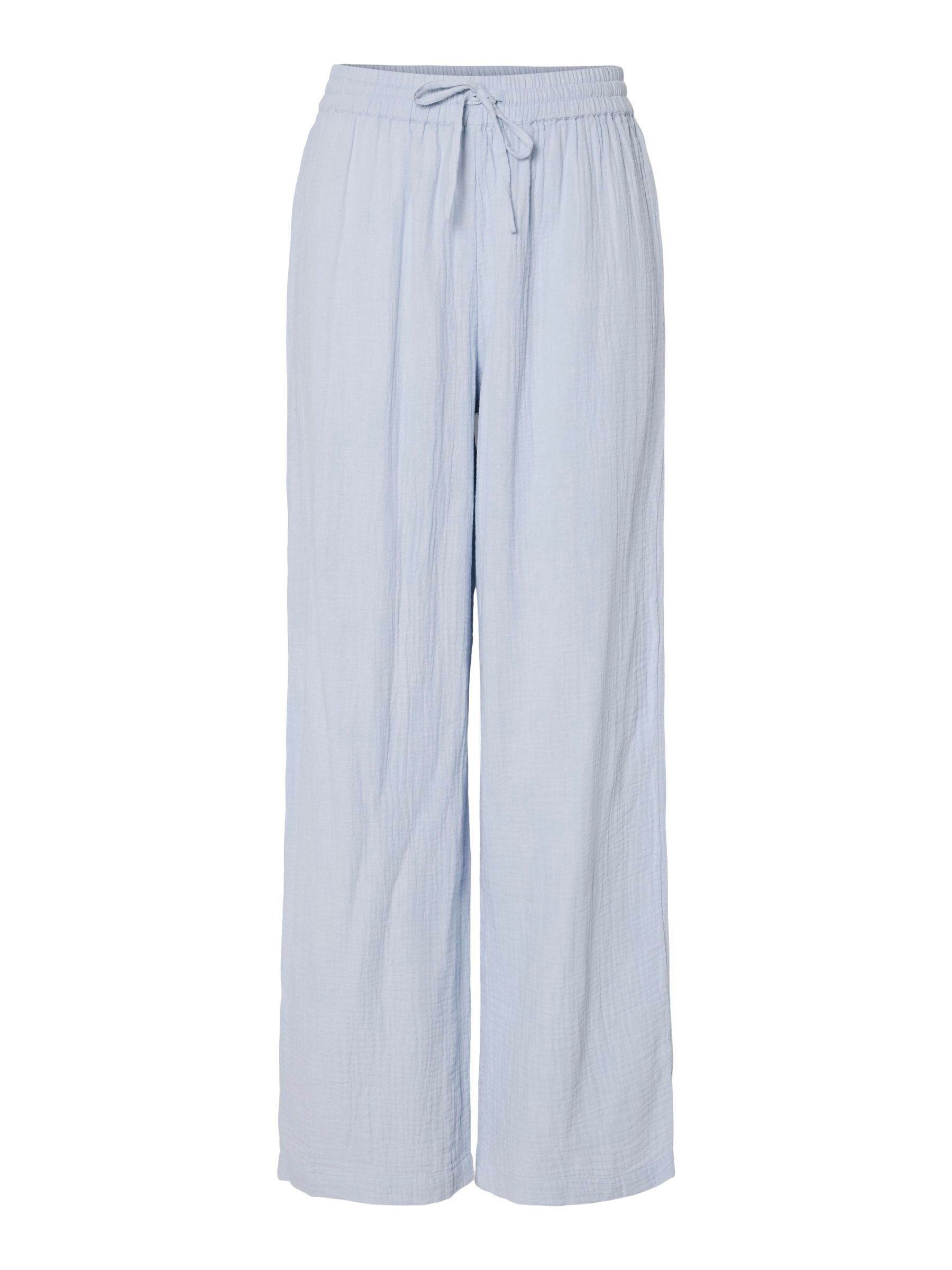 PCSASTINA HW MUSSELIN WIDE-LEG TROUSERS 6 PCSASTINA HW MUSSELIN WIDE-LEG TROUSERS