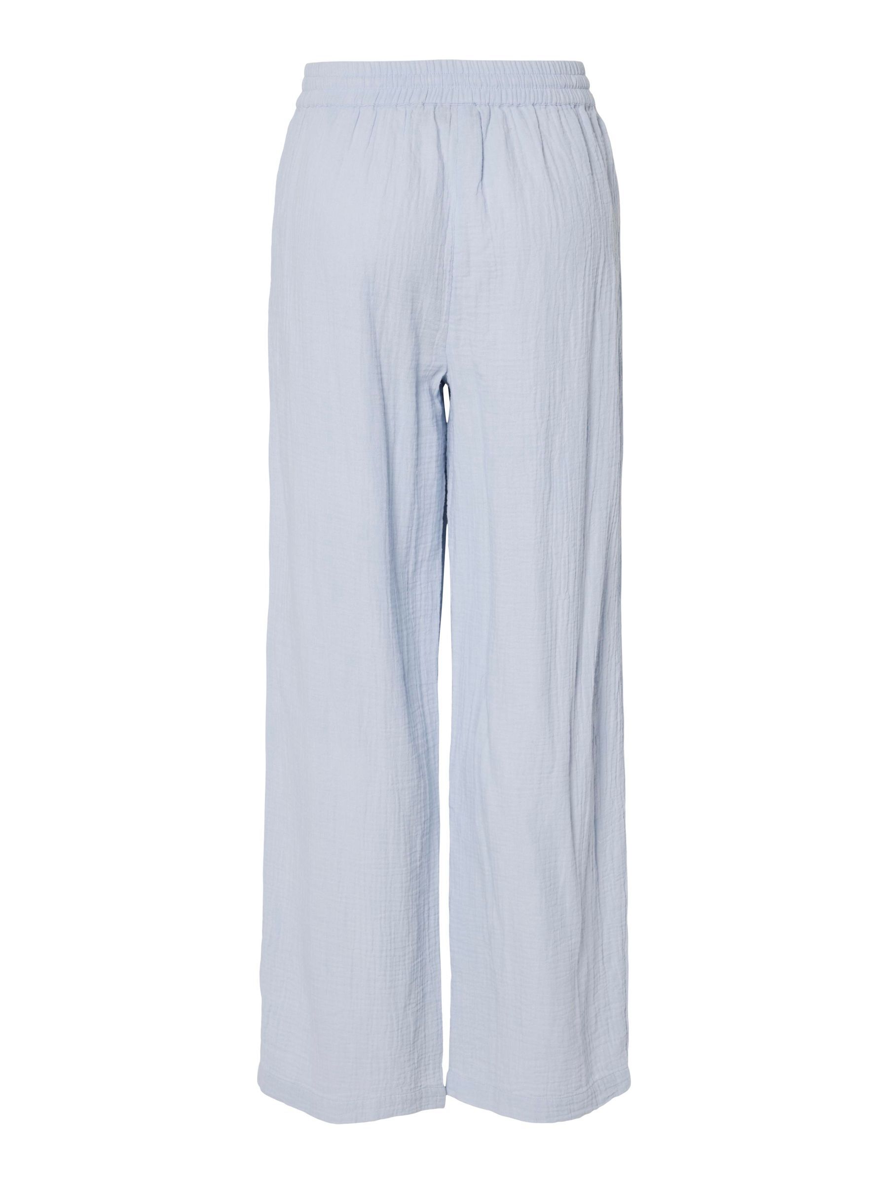 PCSASTINA HW MUSSELIN WIDE-LEG TROUSERS 7 PCSASTINA HW MUSSELIN WIDE-LEG TROUSERS