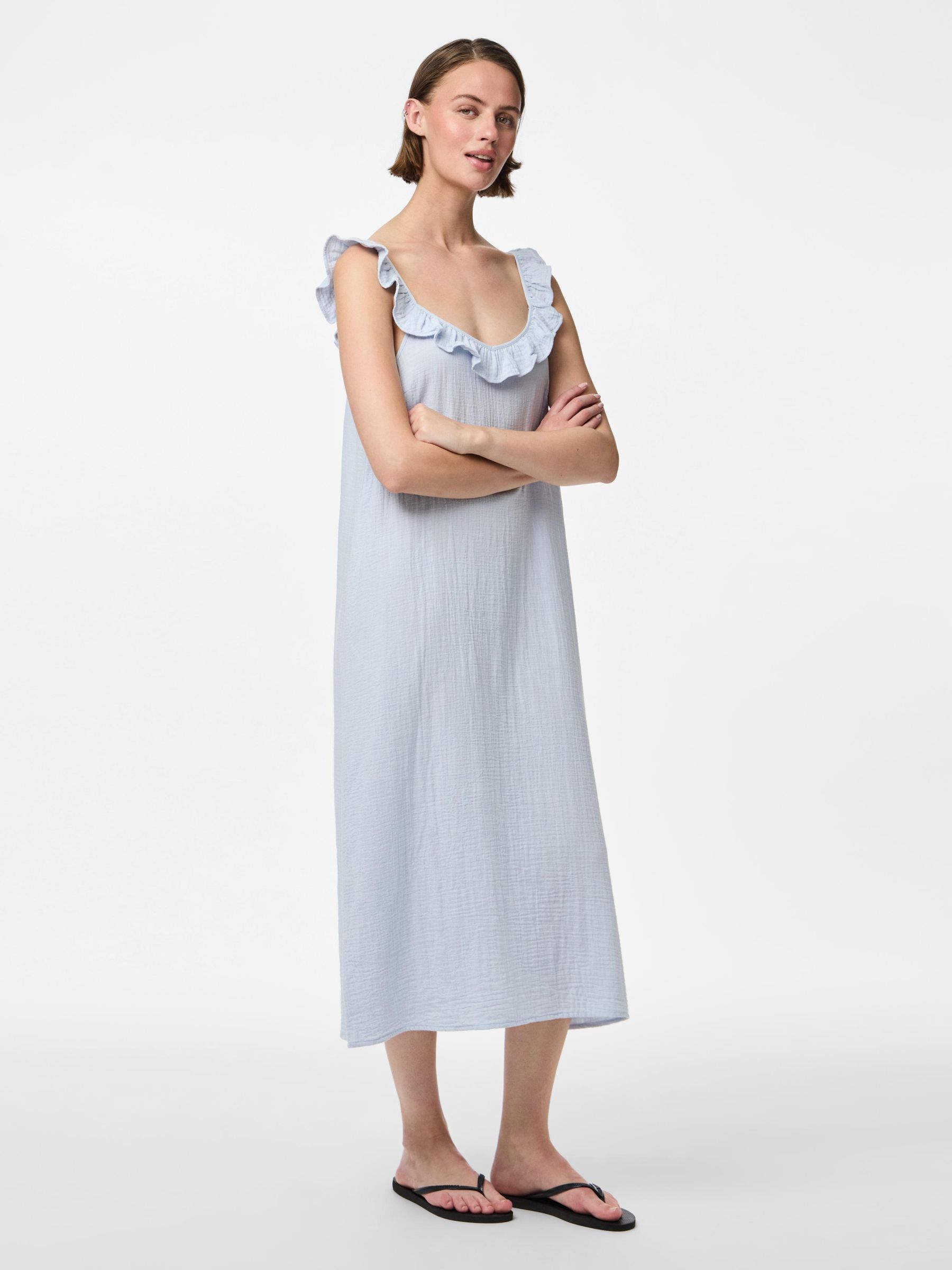 PCSASTINA MUSSELIN MIDI DRESS 3 PCSASTINA MUSSELIN MIDI DRESS