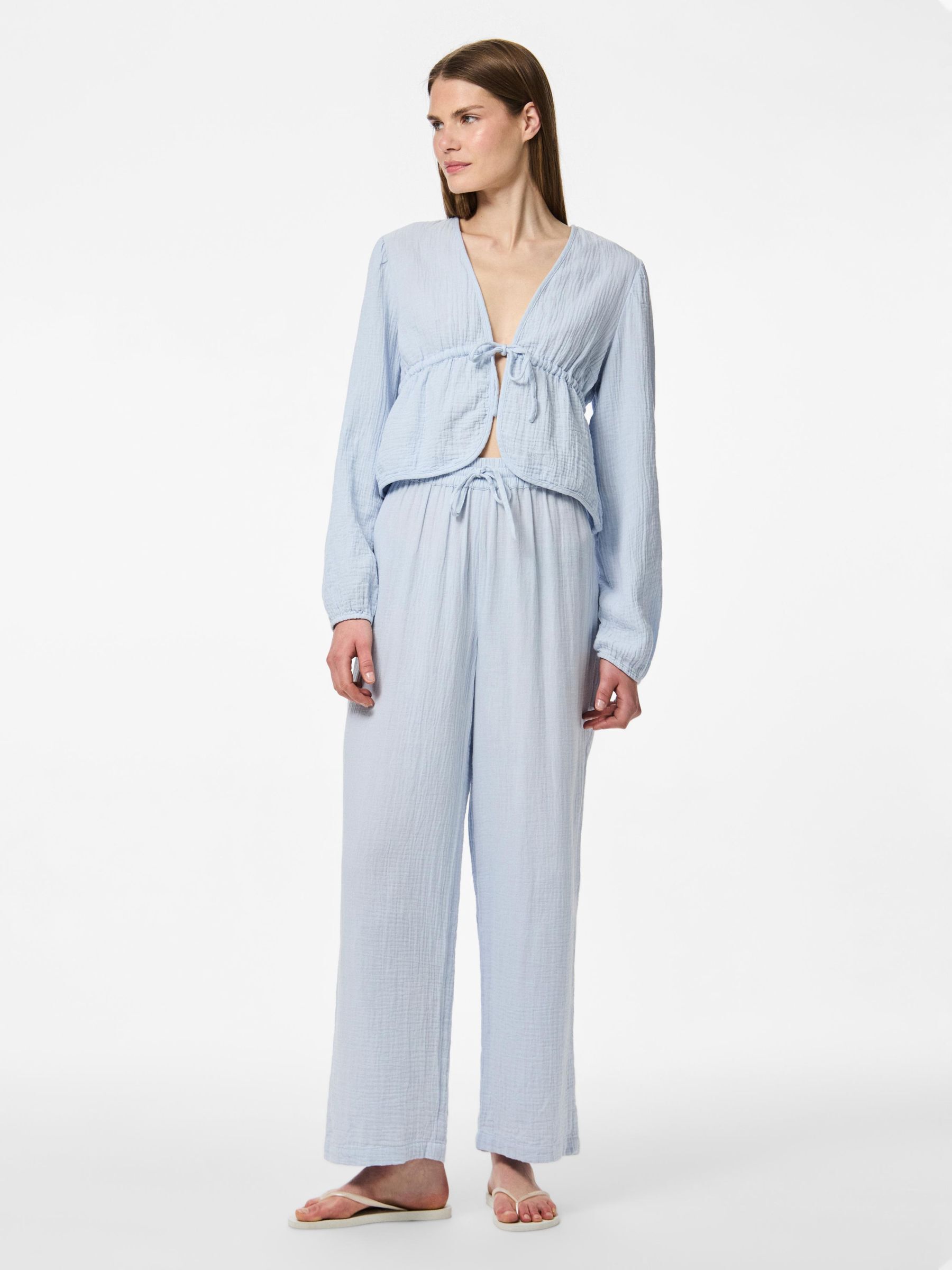 PCSASTINA MUSSELIN LONG SLEEVED TOP 7 PCSASTINA MUSSELIN LONG SLEEVED TOP