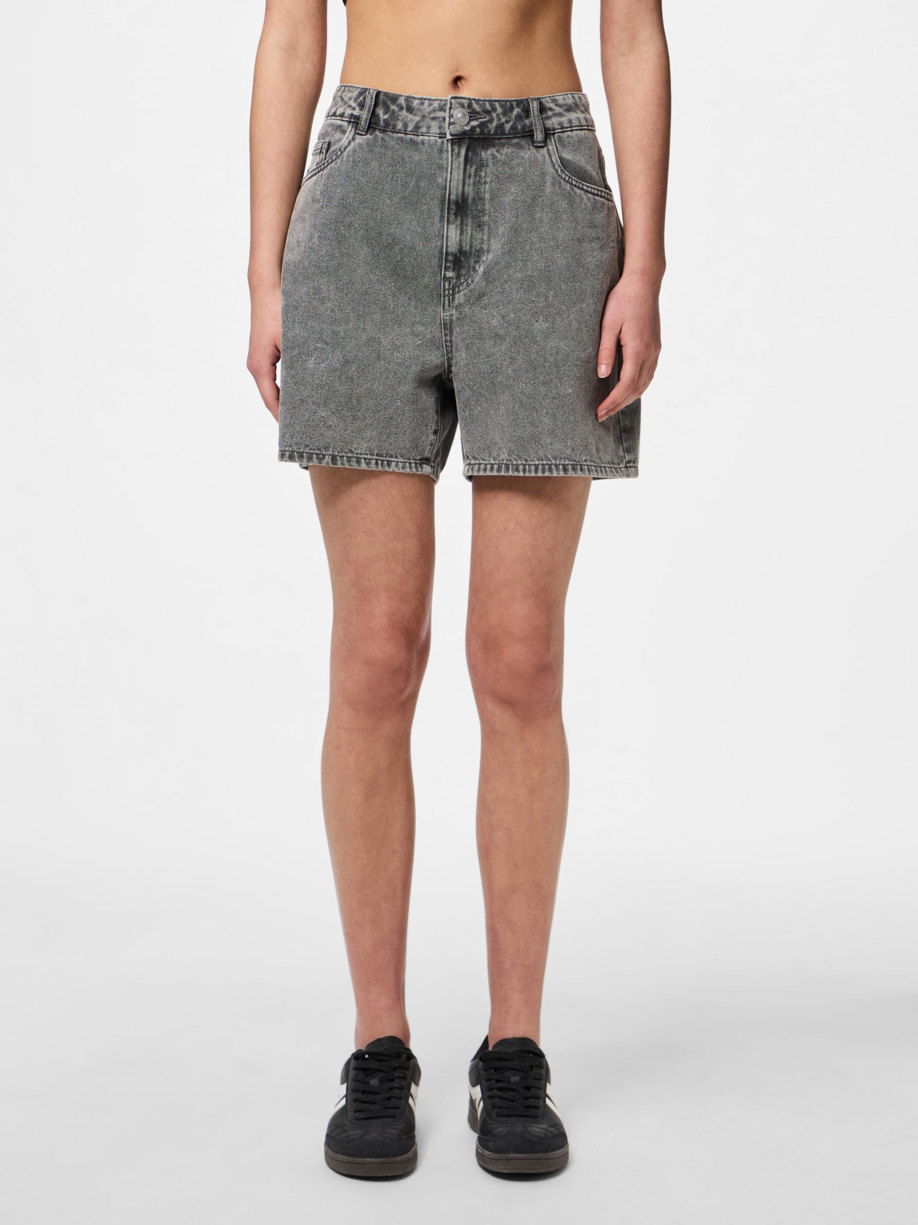 PCABBI MW DENIM SHORTS