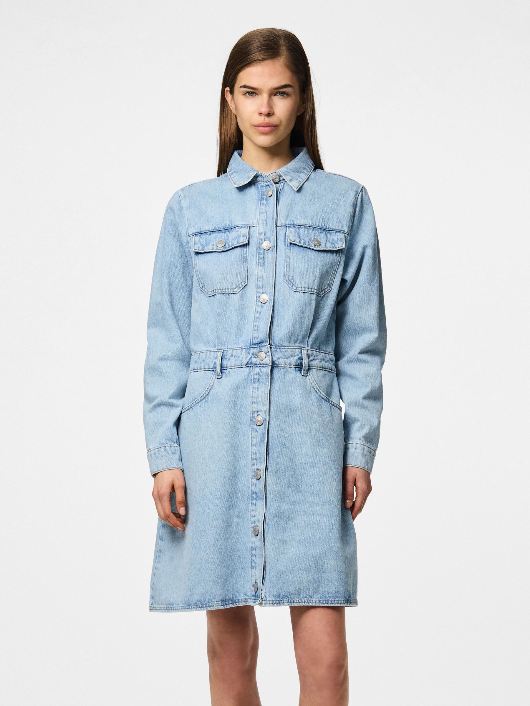 PCTASHA DENIM DRESS 1 PCTASHA DENIM DRESS
