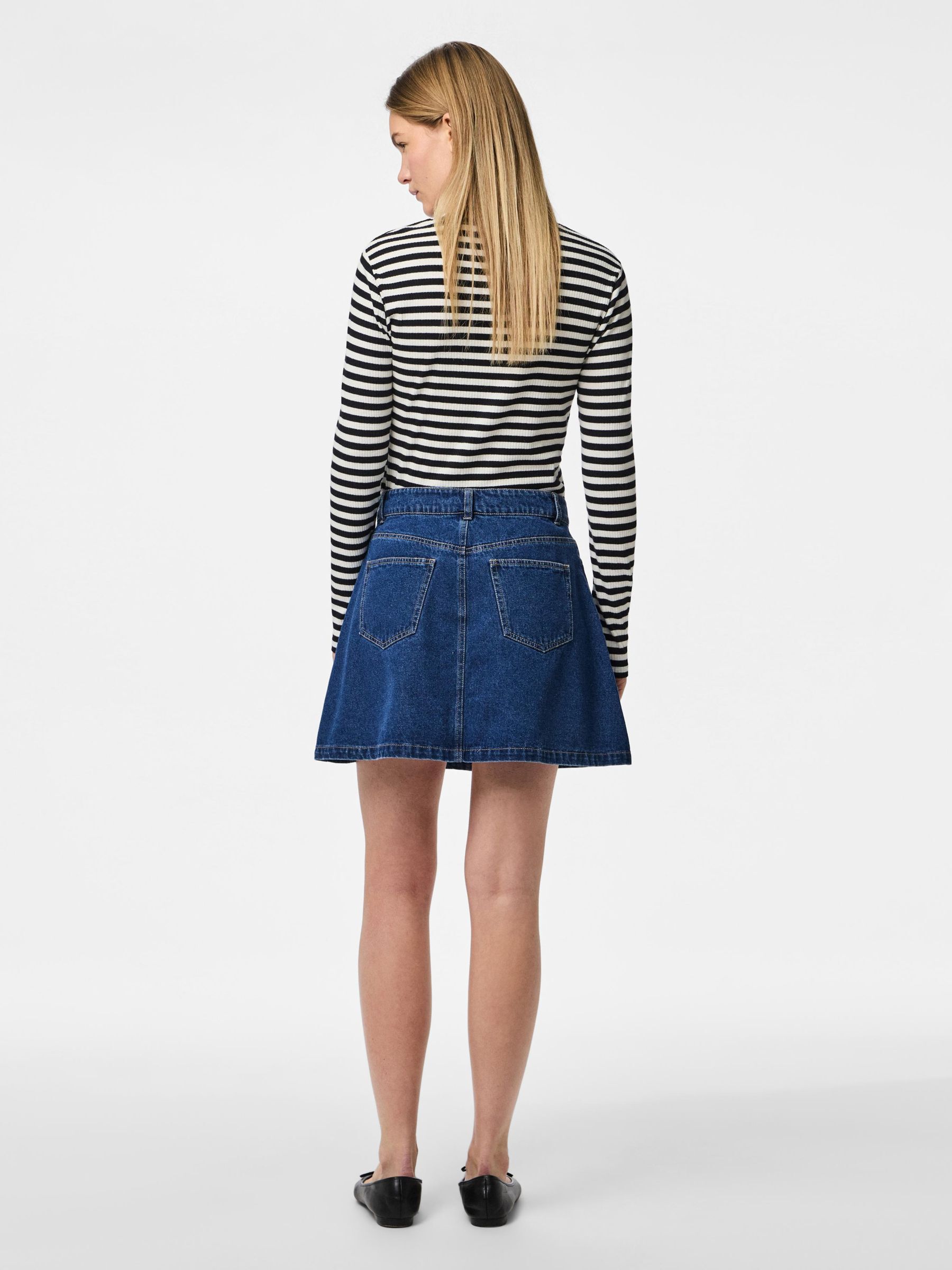 PCABBI MINI DENIM SKIRT 2 PCABBI MINI DENIM SKIRT