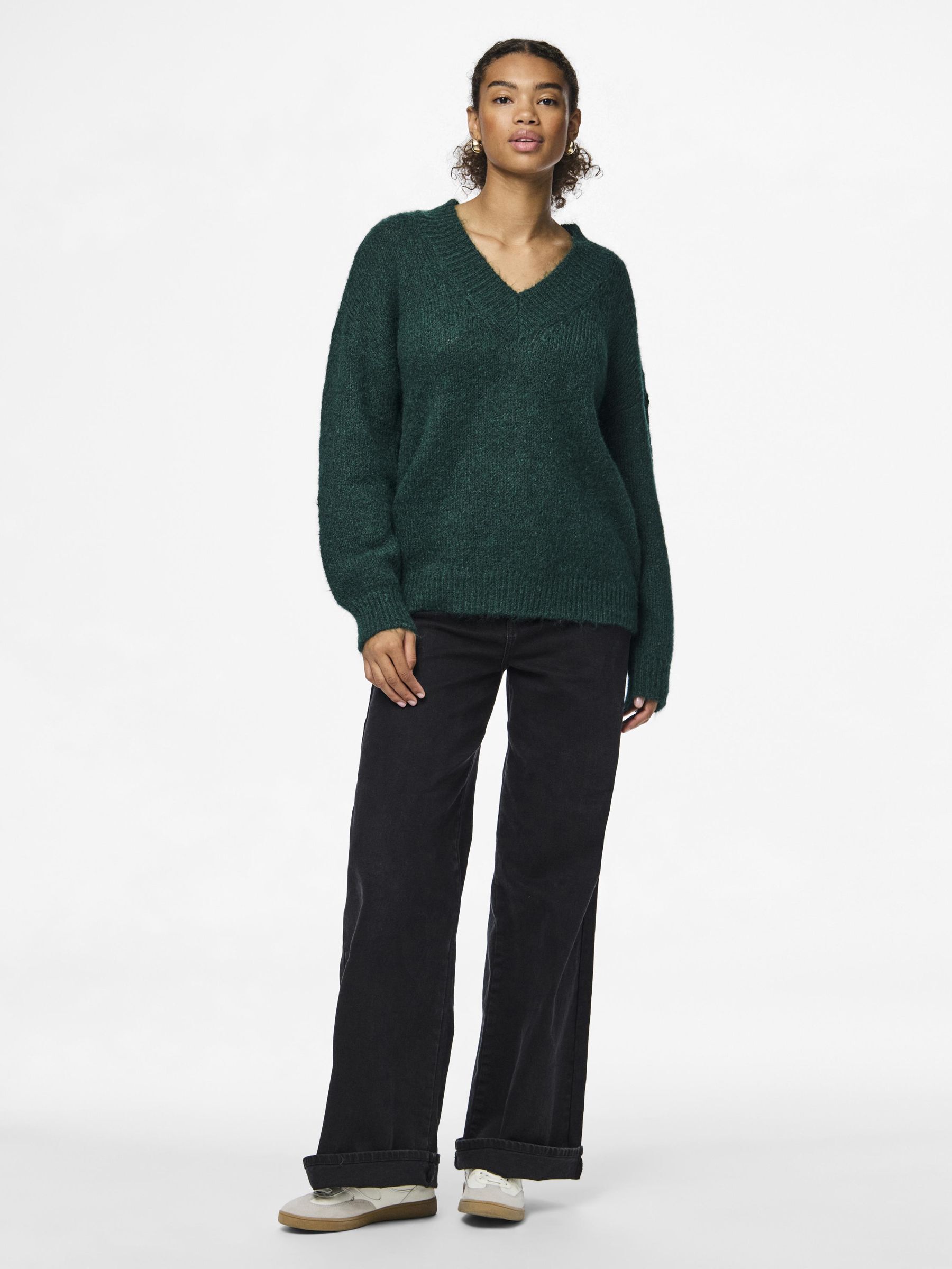 PCNADINA V-NECK JUMPER 3 PCNADINA V-NECK JUMPER
