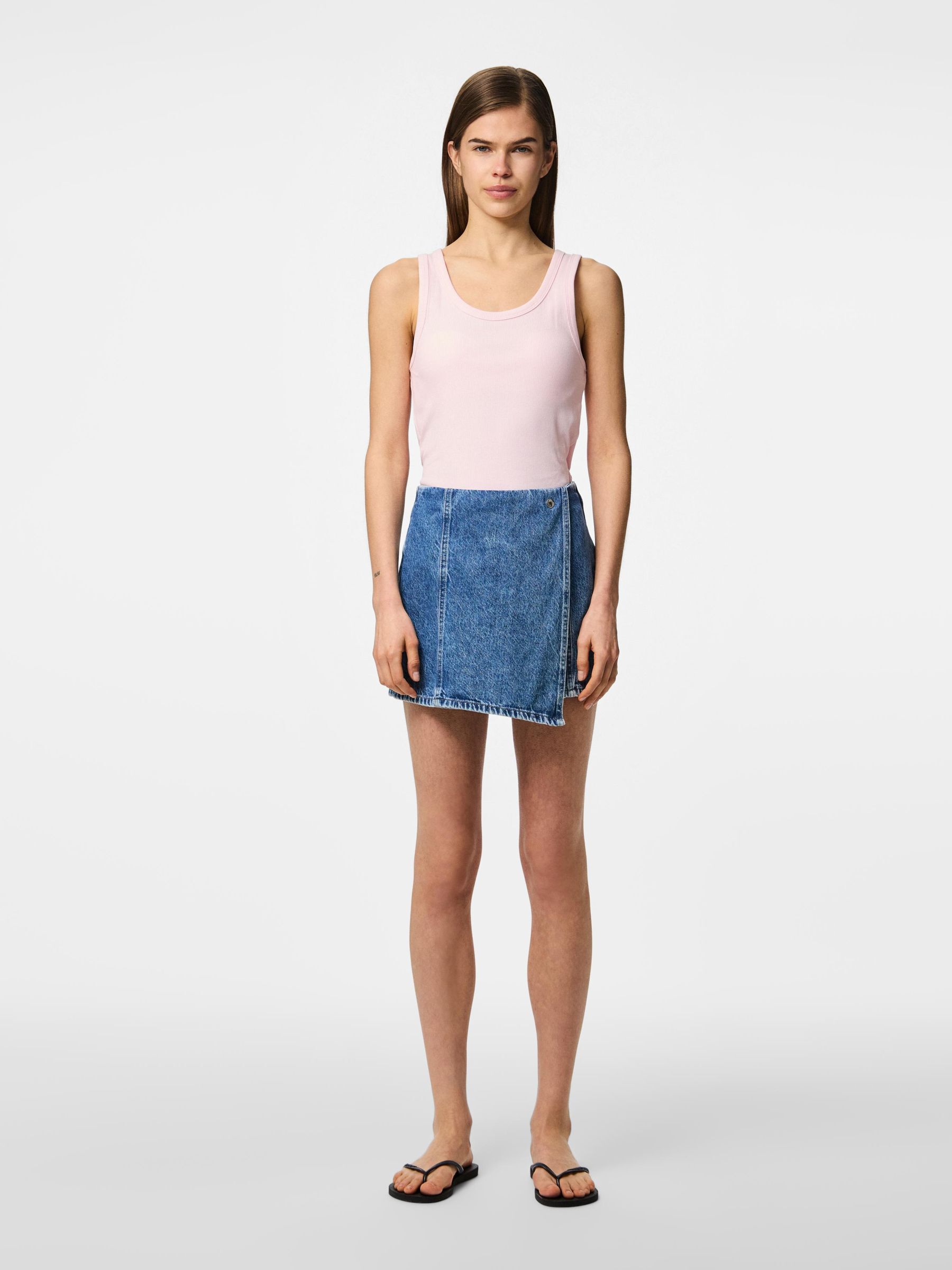 PCFILUM MW DENIM SKORT 3 PCFILUM MW DENIM SKORT