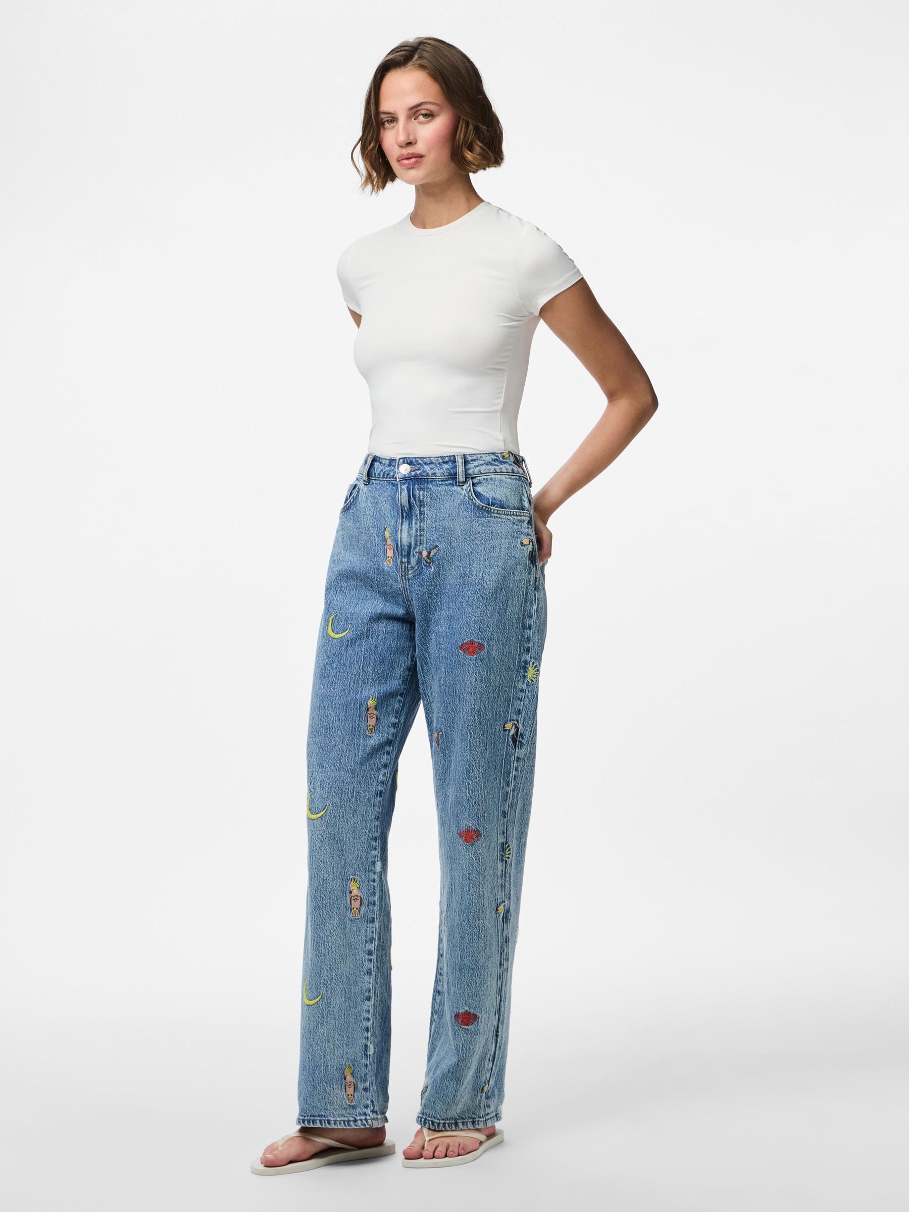 PCJIDI STRAIGHT FIT JEANS 1 PCJIDI STRAIGHT FIT JEANS