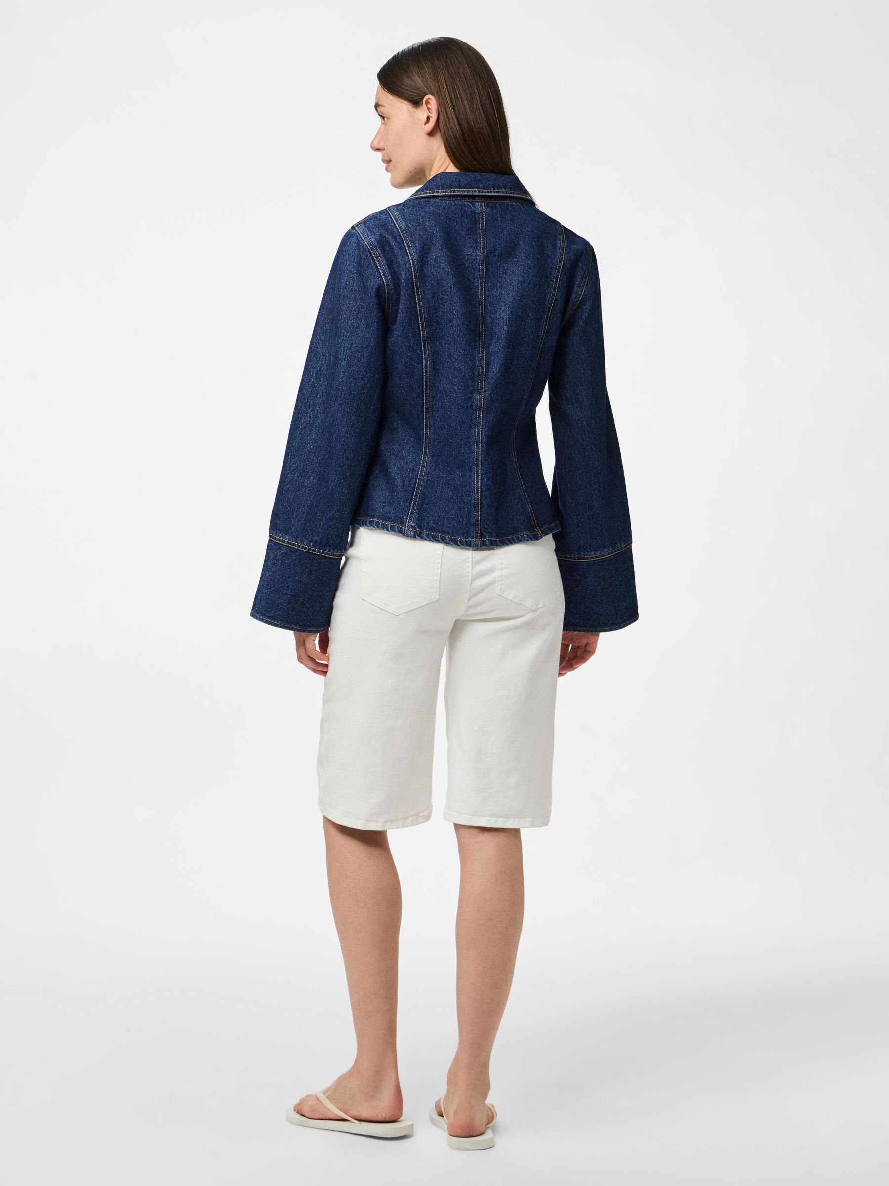 PCFLORA DENIM SHIRT 2 PCFLORA DENIM SHIRT