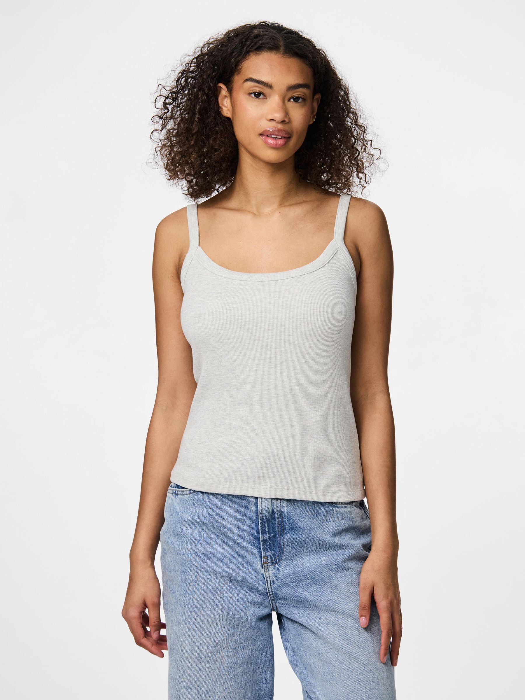 PCMAY RIBBED STRAP TOP 1 PCMAY RIBBED STRAP TOP
