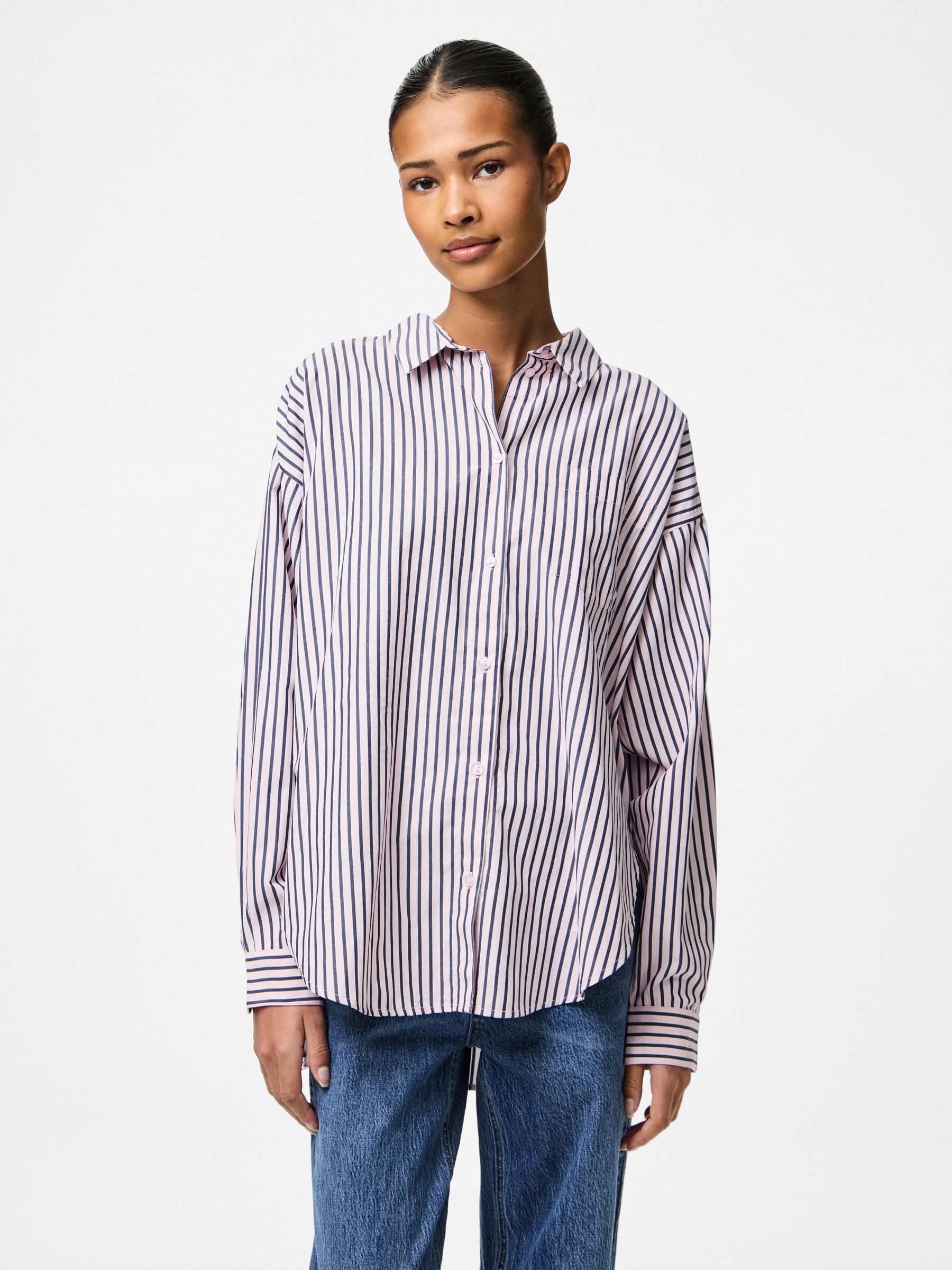 PCFEMME STRIPED SHIRT
