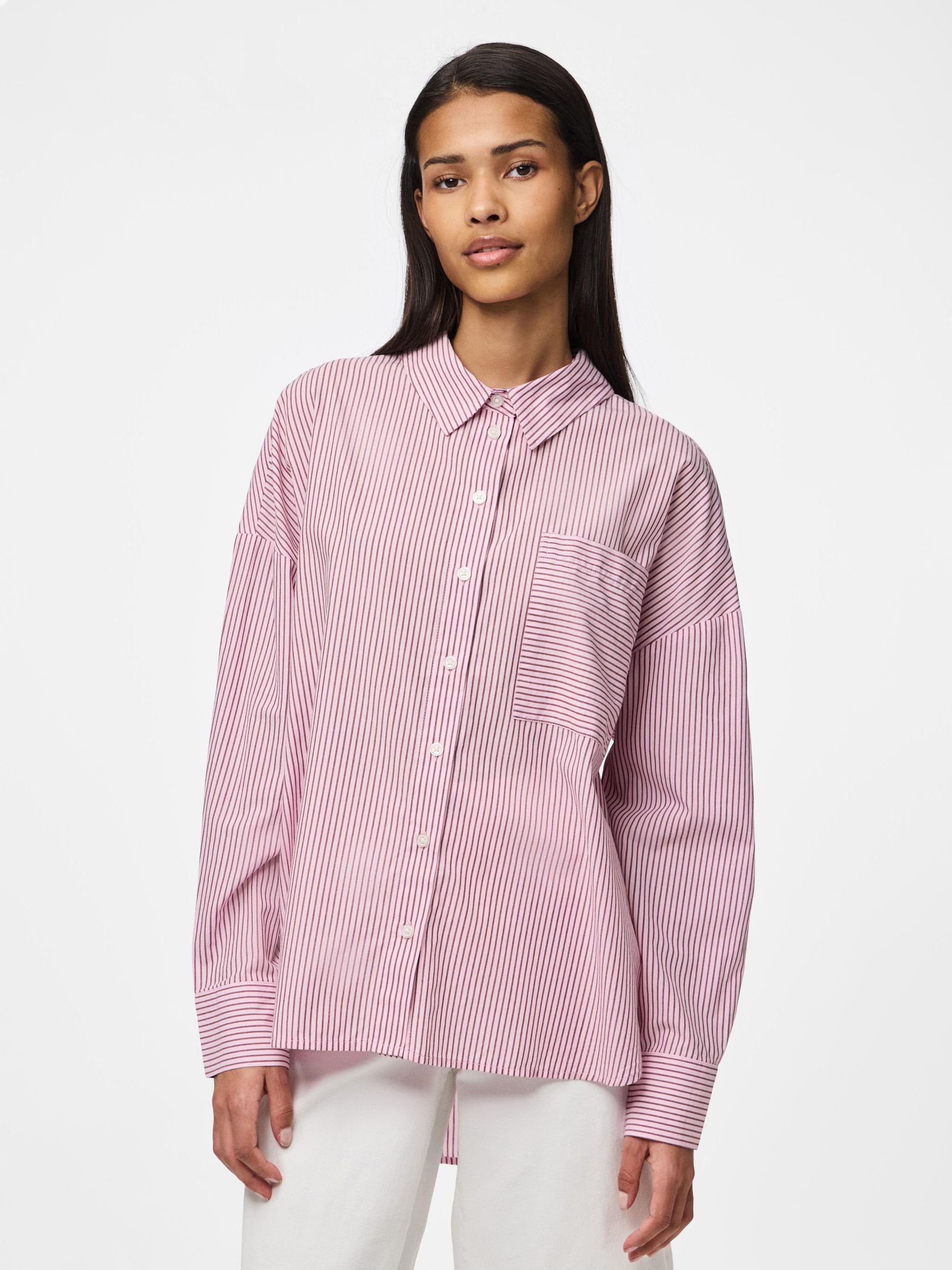 PCFELINE STRIPED SHIRT