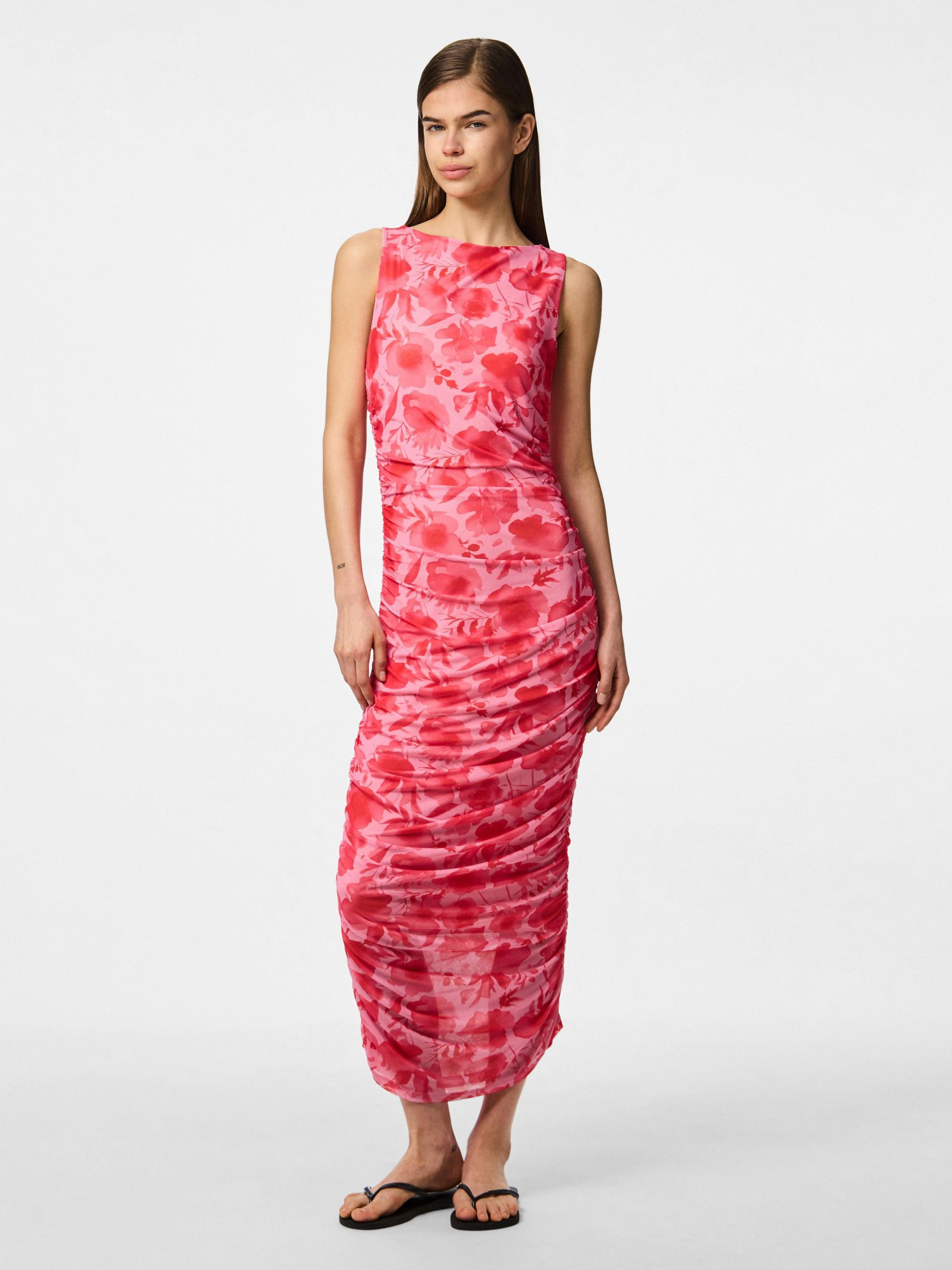 PCALLY MIDI DRESS