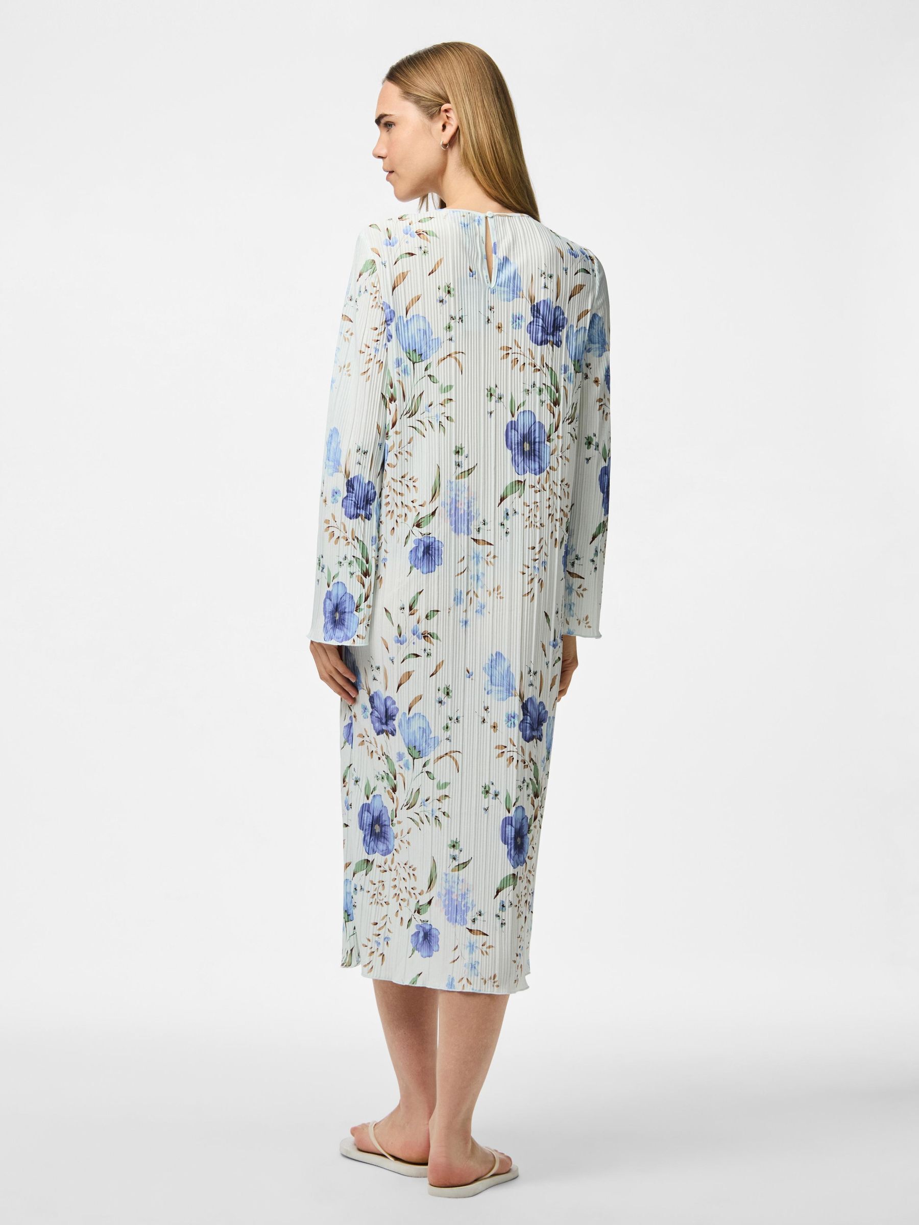 PCAMBER PLISSE MIDI DRESS 2 PCAMBER PLISSE MIDI DRESS