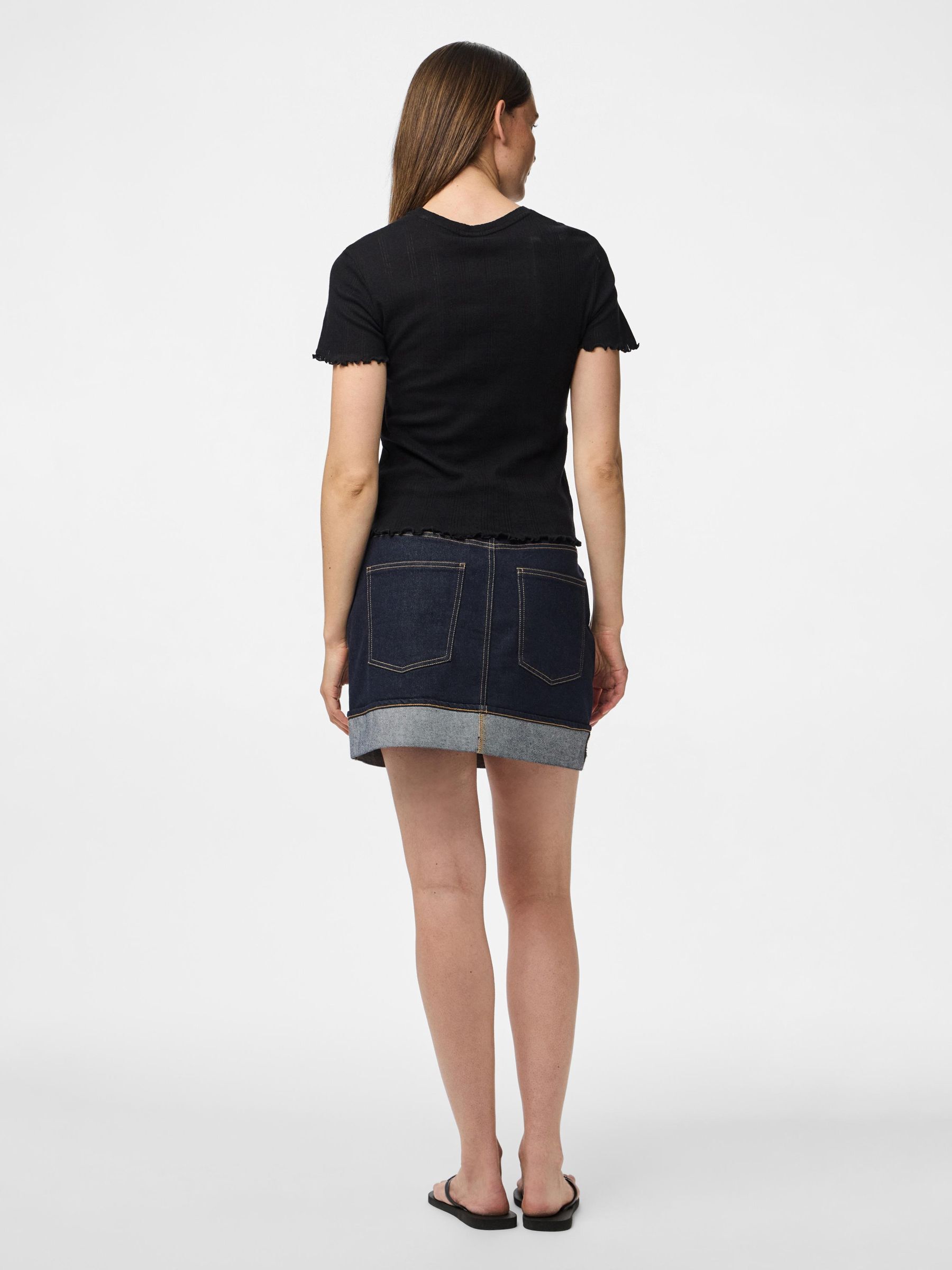 PCMARIE POINTELLE T-SHIRT 2 PCMARIE POINTELLE T-SHIRT