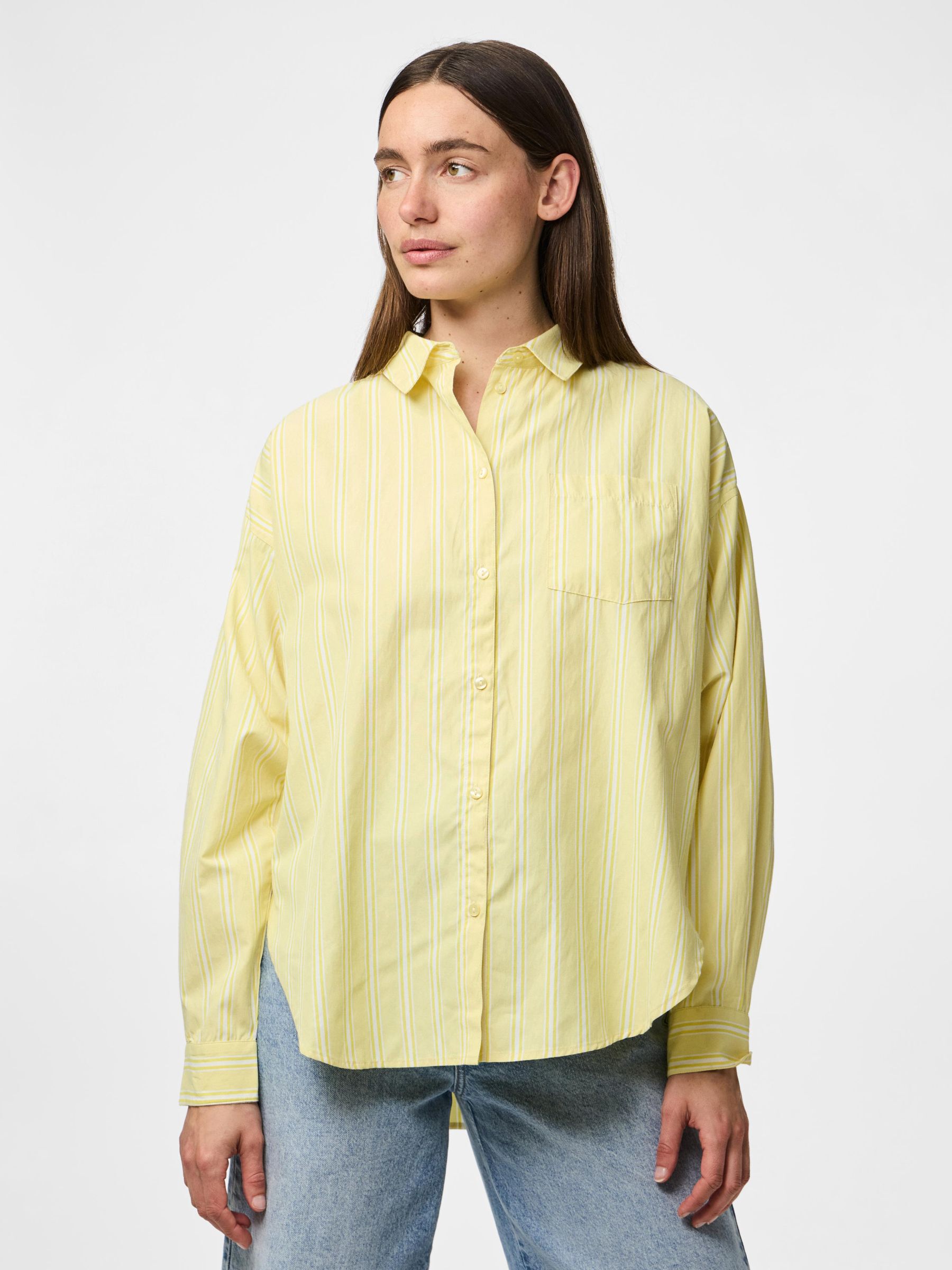 PCFEMME STRIPED SHIRT