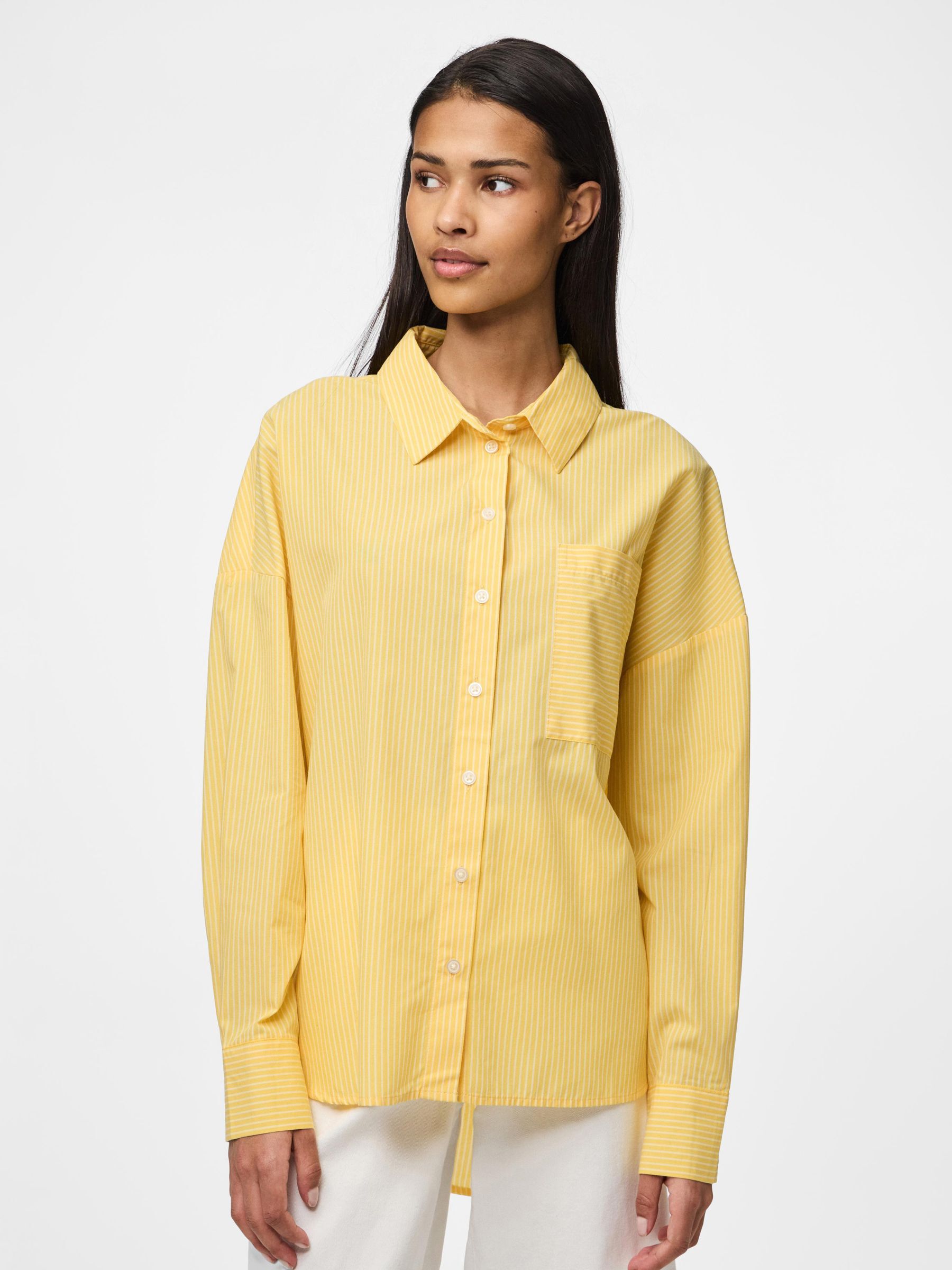 PCFELINE STRIPED SHIRT