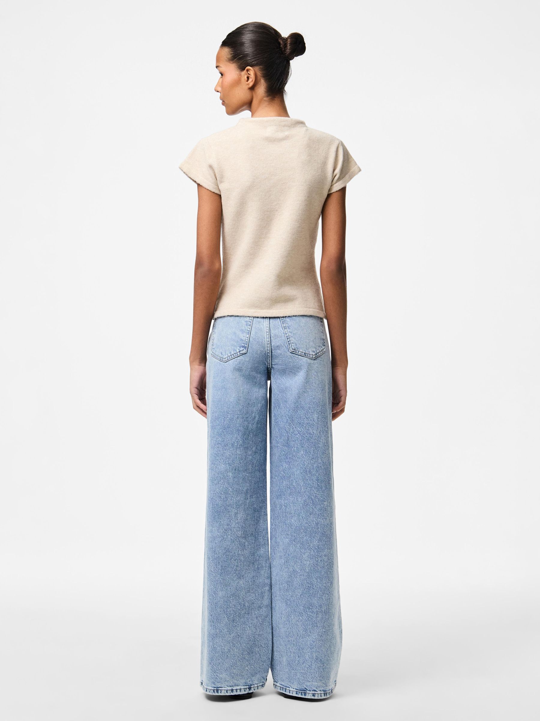 PCFAMILLA MOCK KNITTED TOP 2 PCFAMILLA MOCK KNITTED TOP