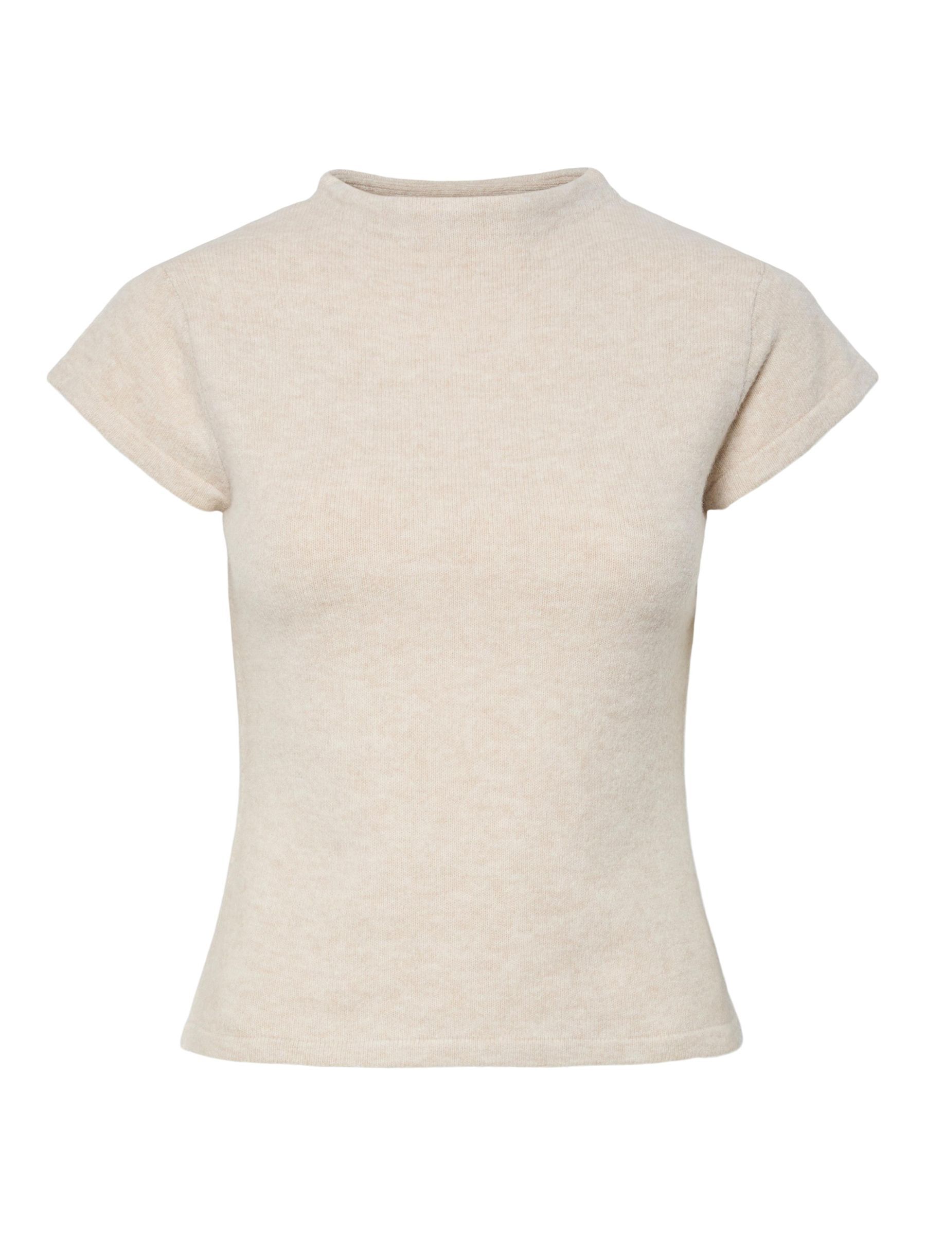 PCFAMILLA MOCK KNITTED TOP 6 PCFAMILLA MOCK KNITTED TOP
