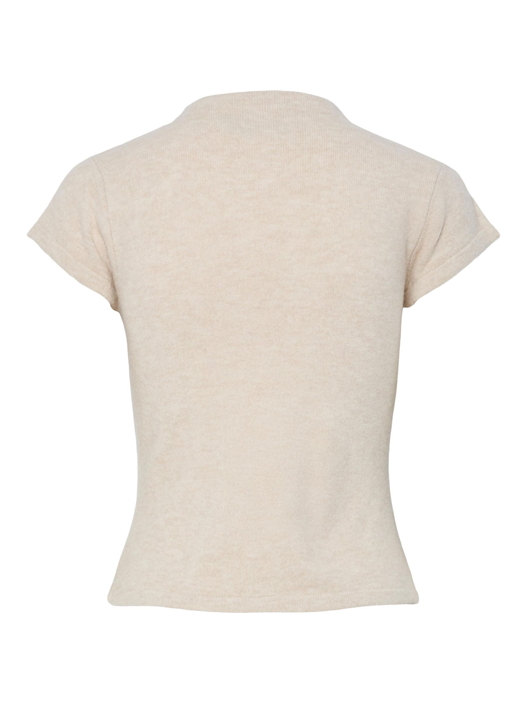 PCFAMILLA MOCK KNITTED TOP 7 PCFAMILLA MOCK KNITTED TOP