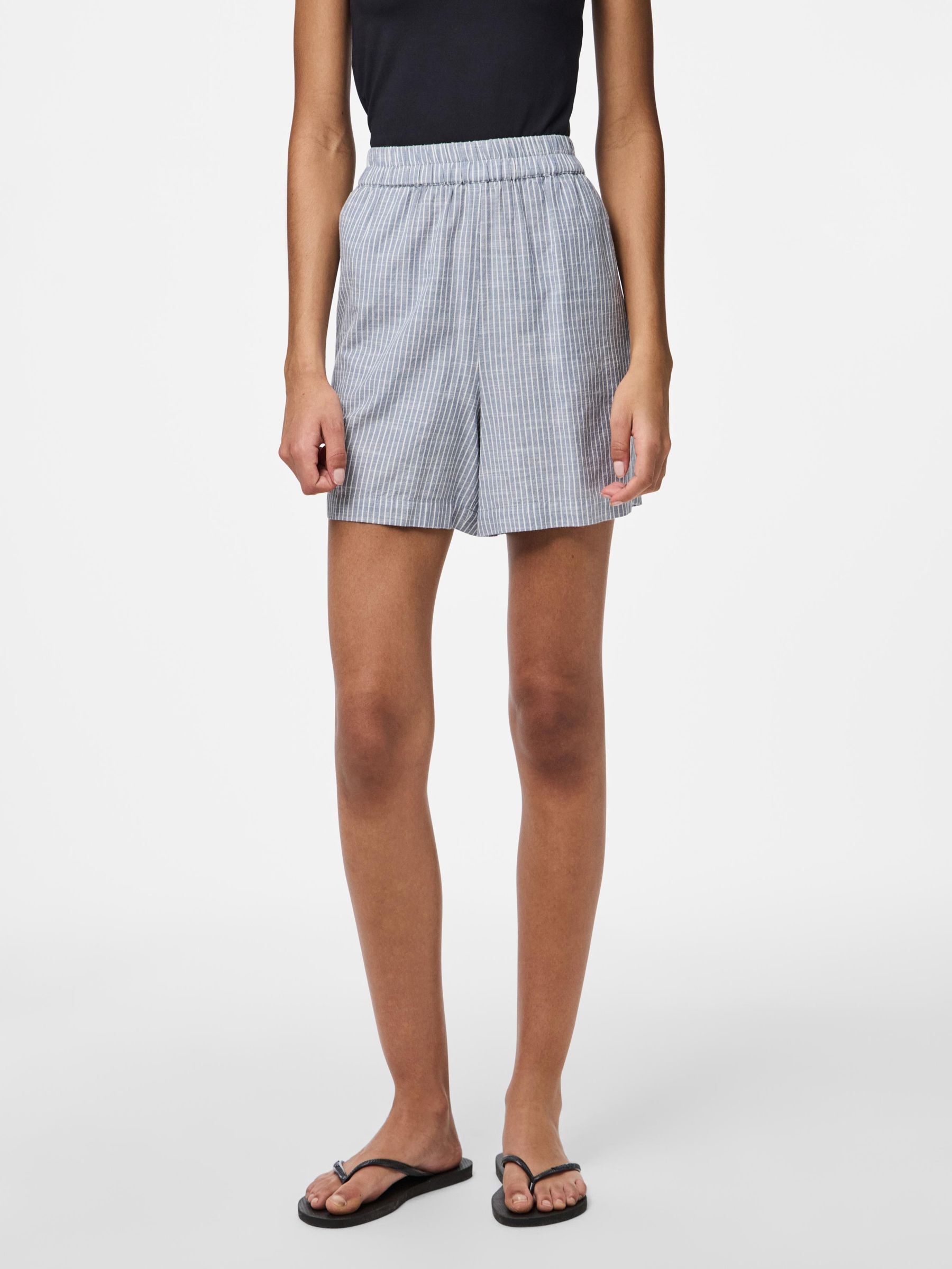 PCAPIA HW LINEN-BLEND SHORTS