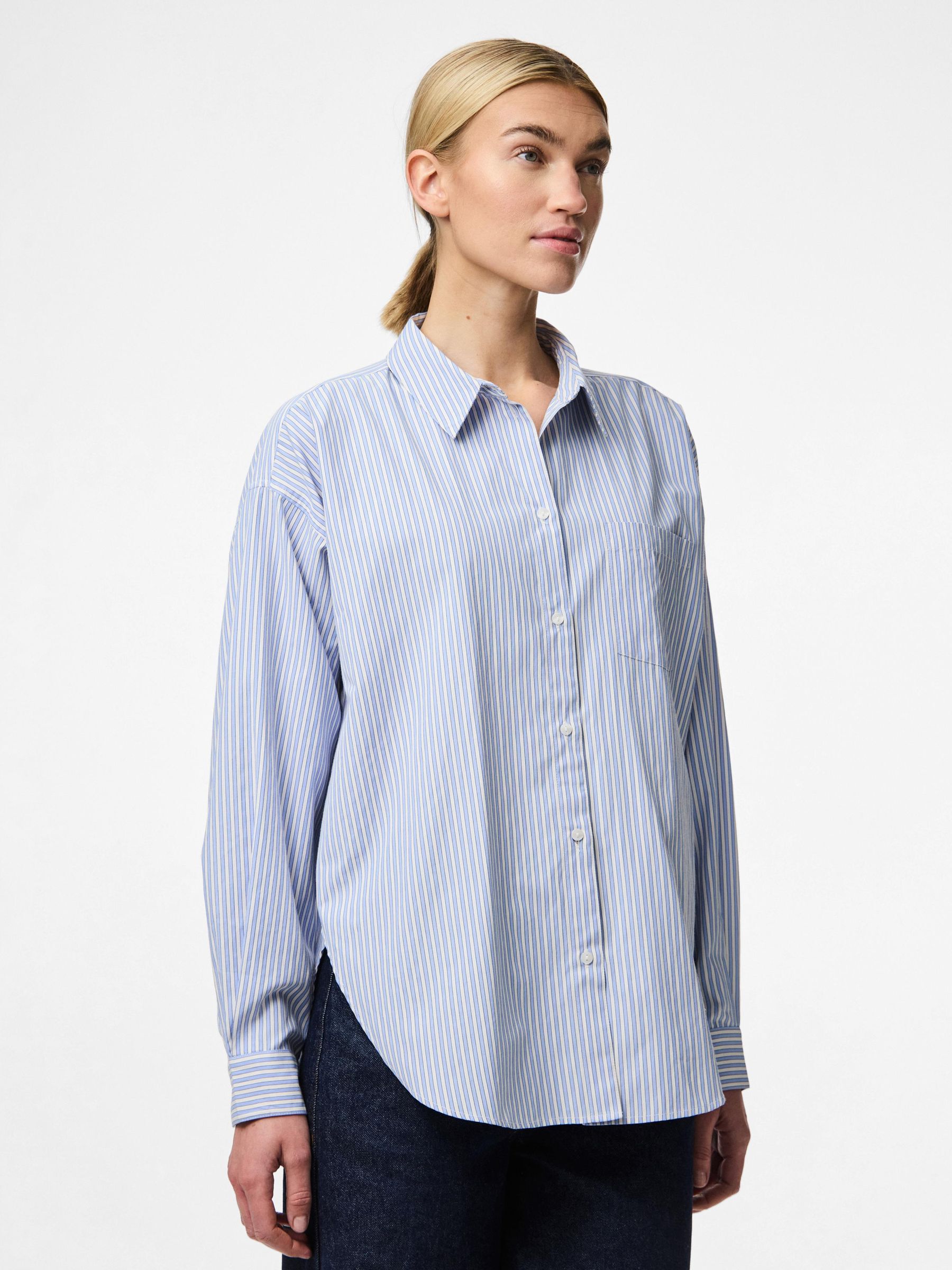 PCFEMME STRIPED SHIRT