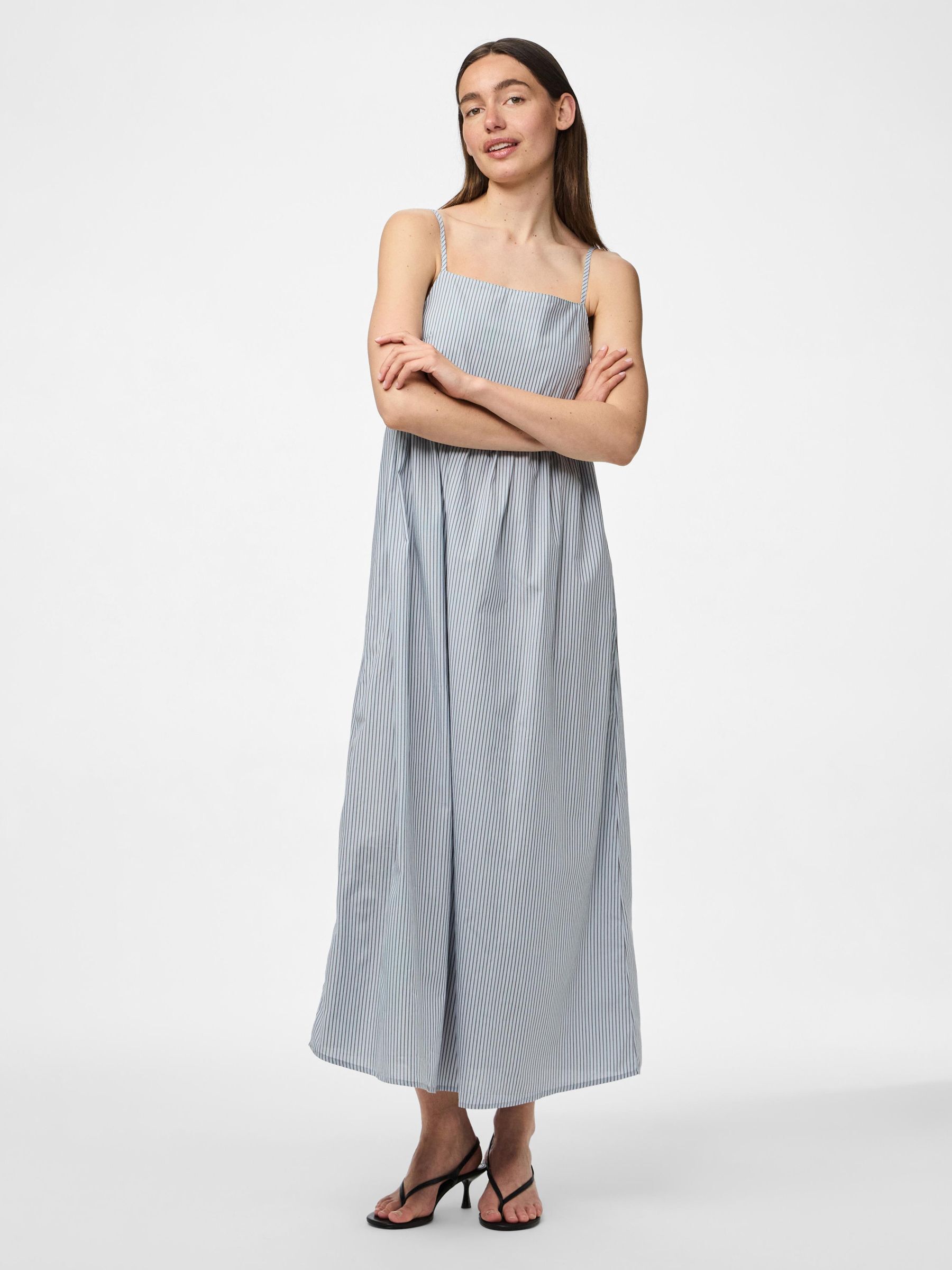 PCFELINE STRAP MIDI DRESS 1 PCFELINE STRAP MIDI DRESS