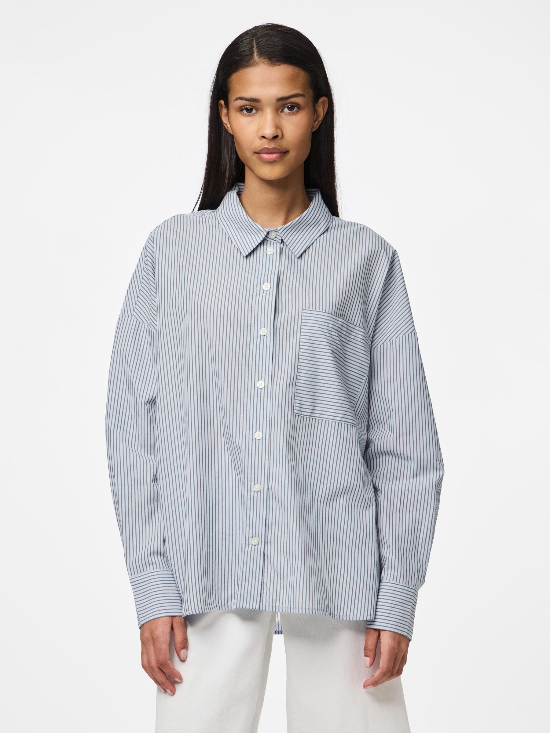 PCFELINE STRIPED SHIRT