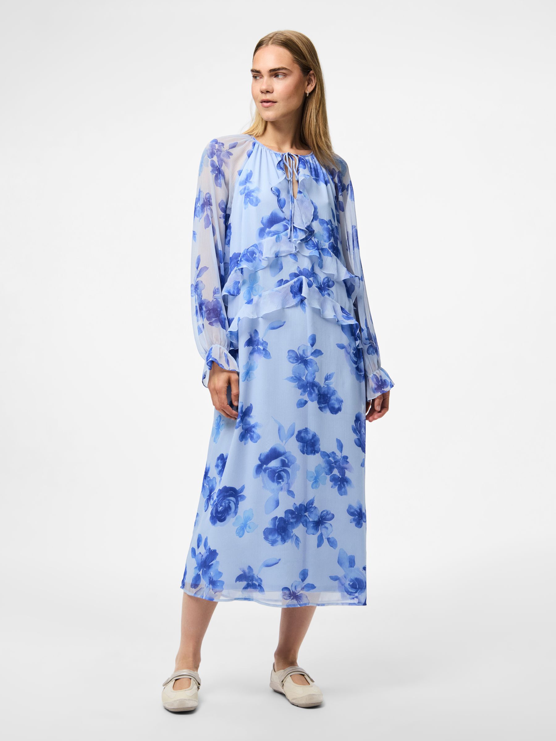 PCCLARA MIDI DRESS