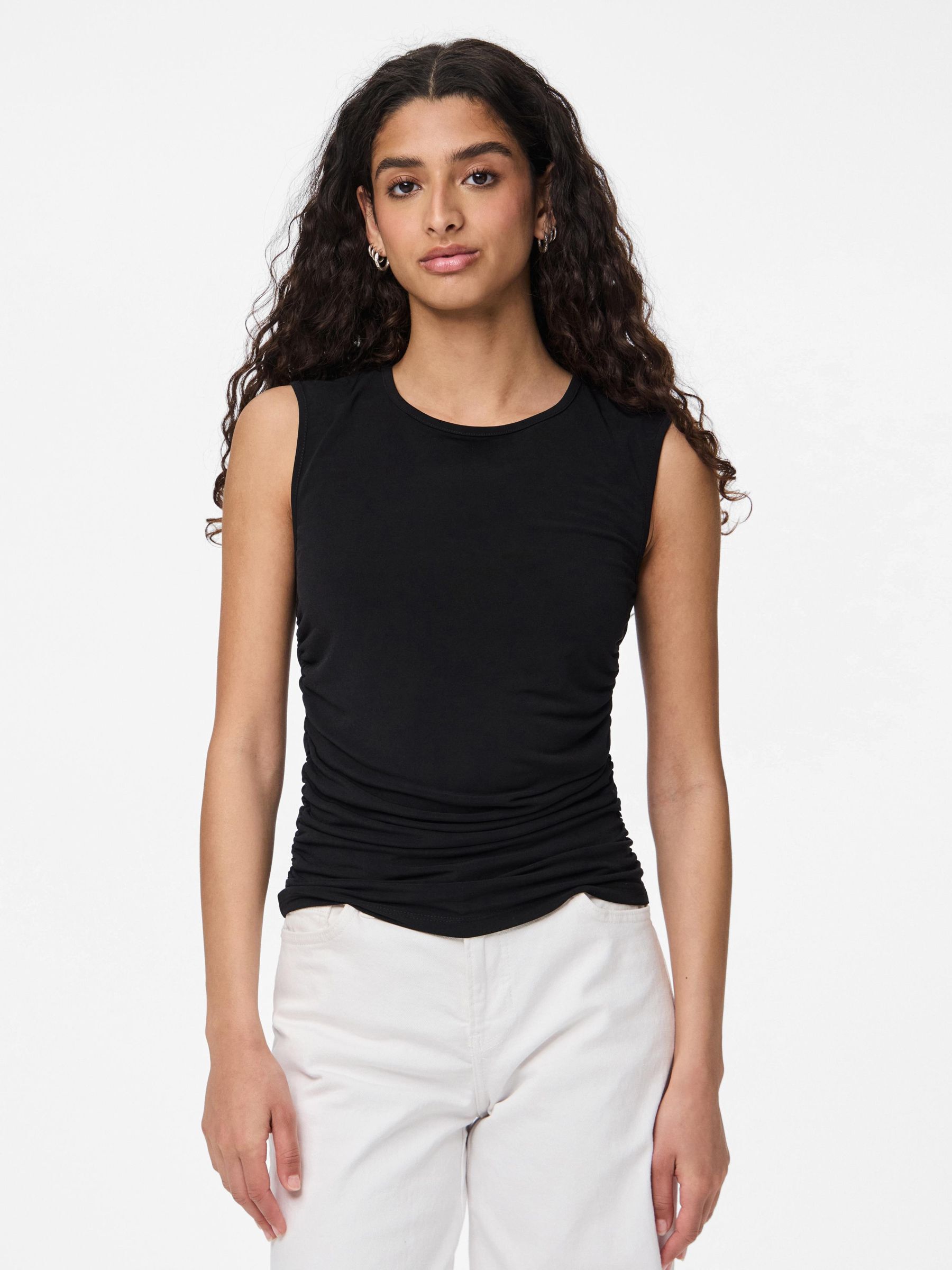 PCMADISON RUCHING SLEEVELESS TOP 1 PCMADISON RUCHING SLEEVELESS TOP