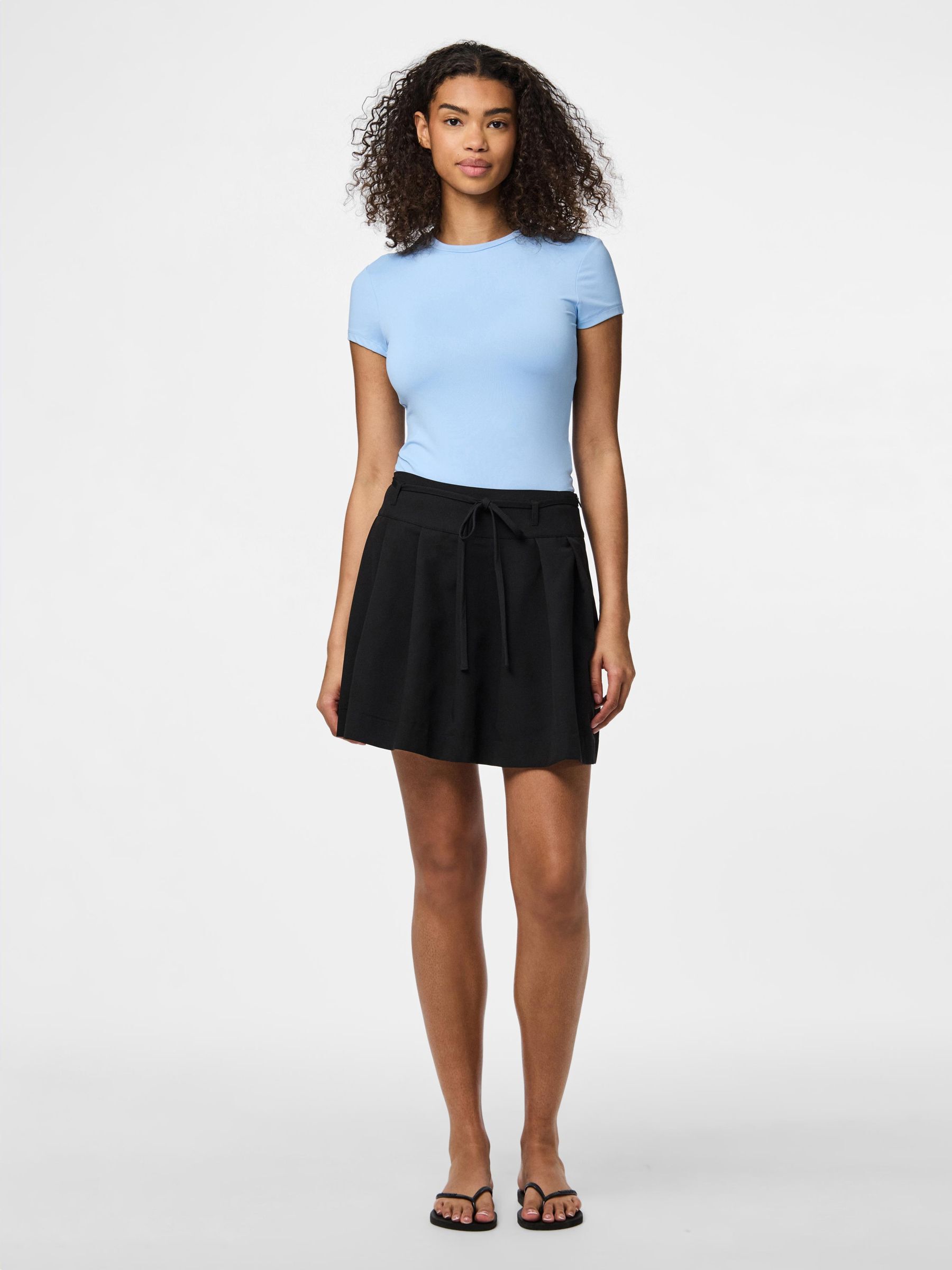 PCFRIDA MW PLEATED MINI SKIRT 3 PCFRIDA MW PLEATED MINI SKIRT