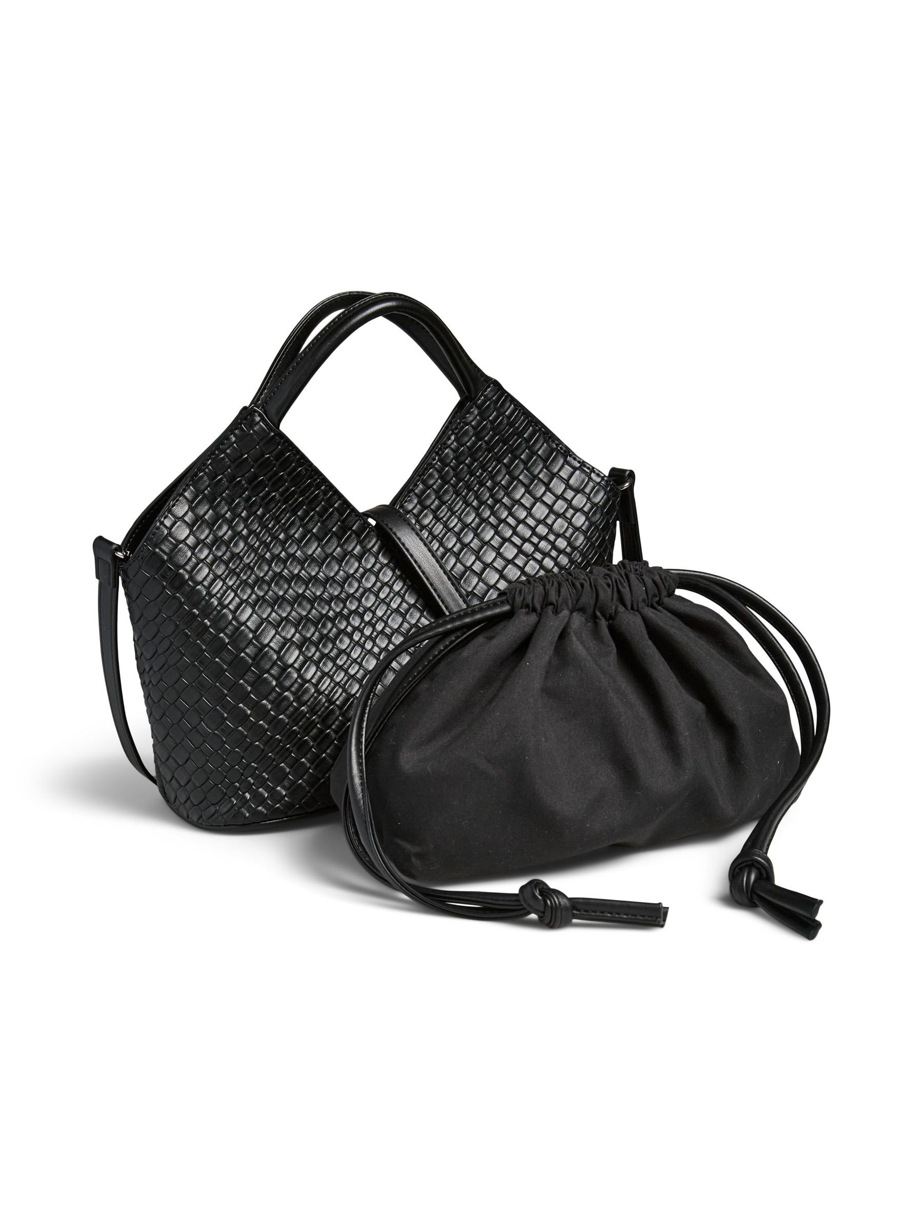 PCMANNI BRAIDED CROSSBODY BAG