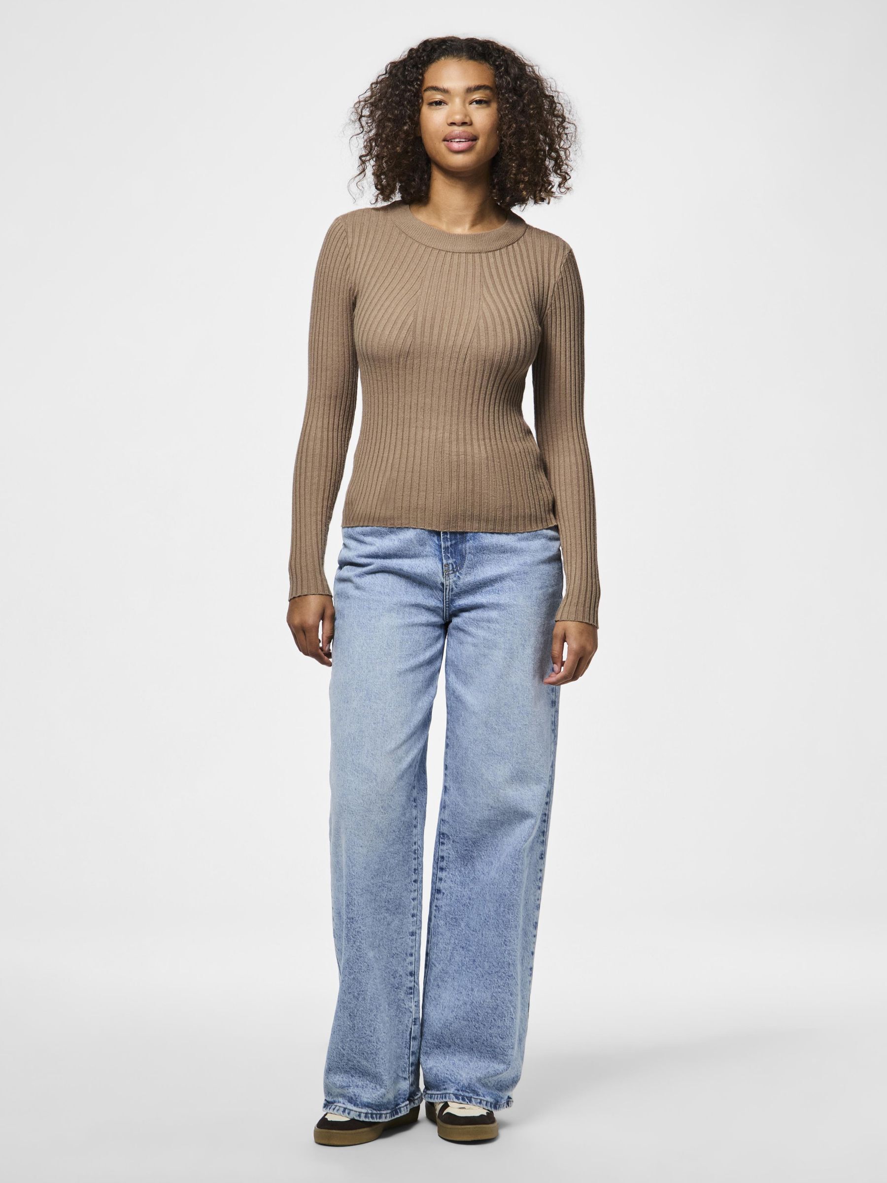 PCCRISTA KNITTED PULLOVER 3 PCCRISTA KNITTED PULLOVER