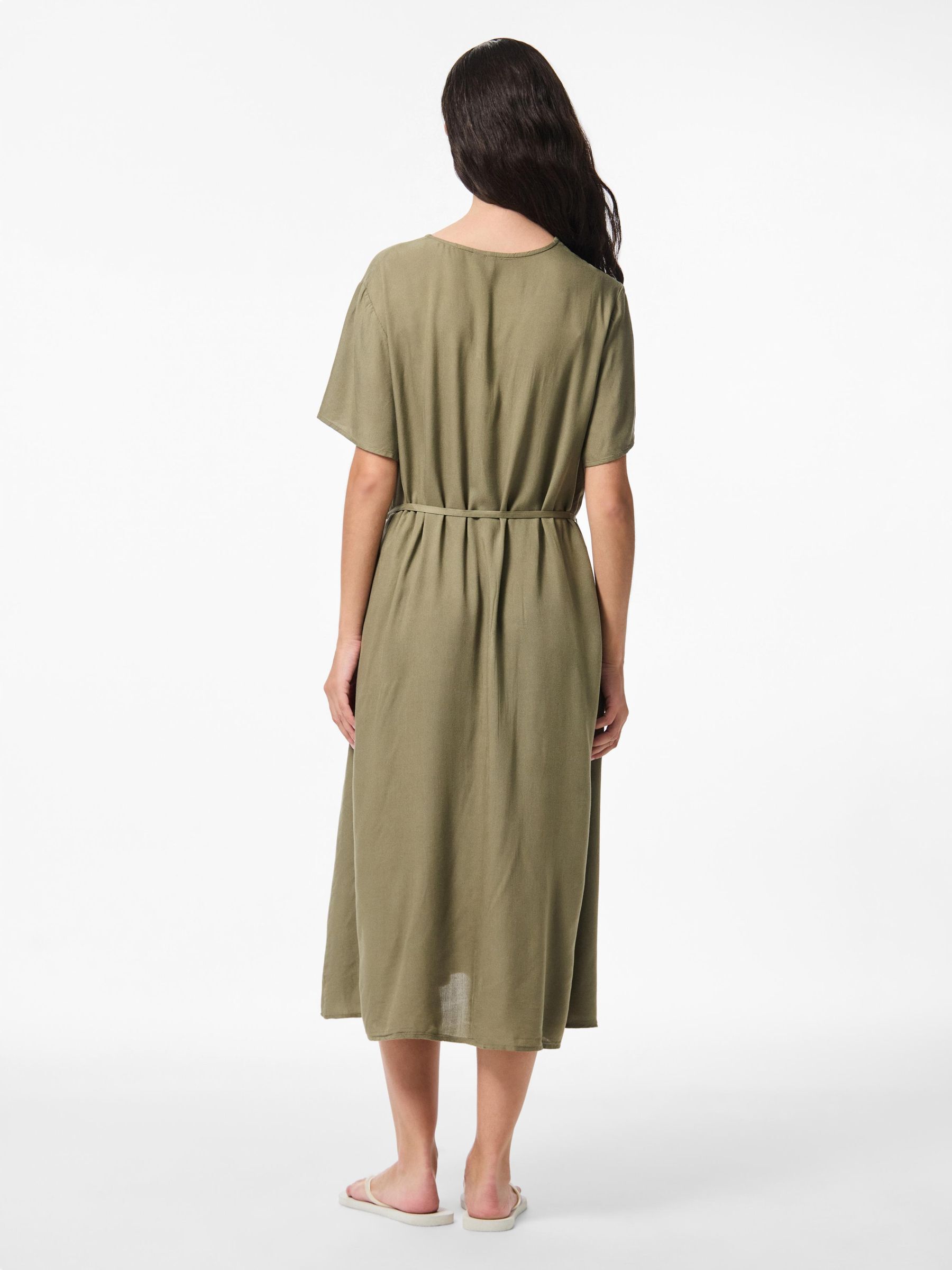 PCNYA V-NECK MIDI DRESS 2 PCNYA V-NECK MIDI DRESS