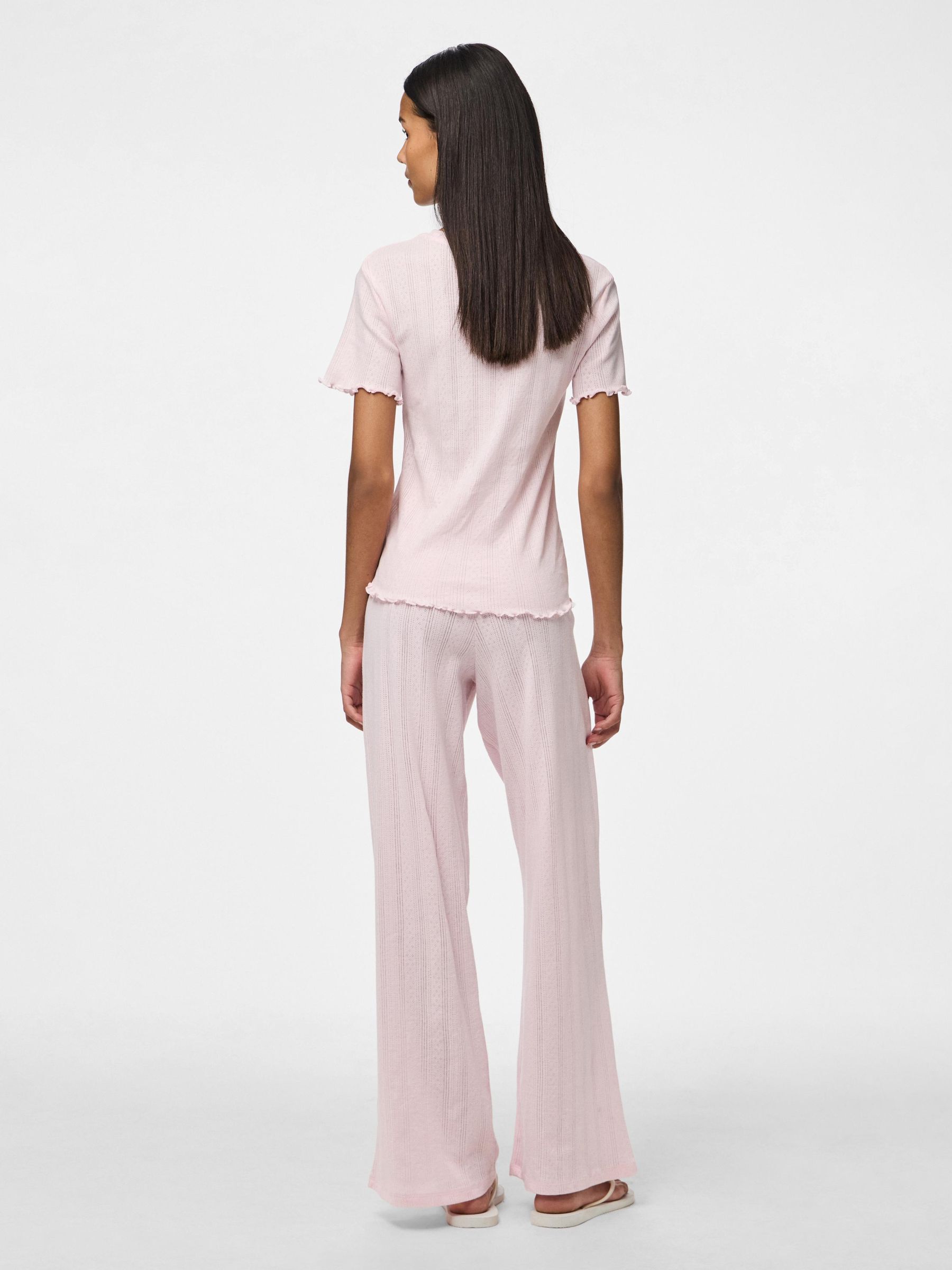 PCMARIE HW POINTELLE TROUSERS 2 PCMARIE HW POINTELLE TROUSERS