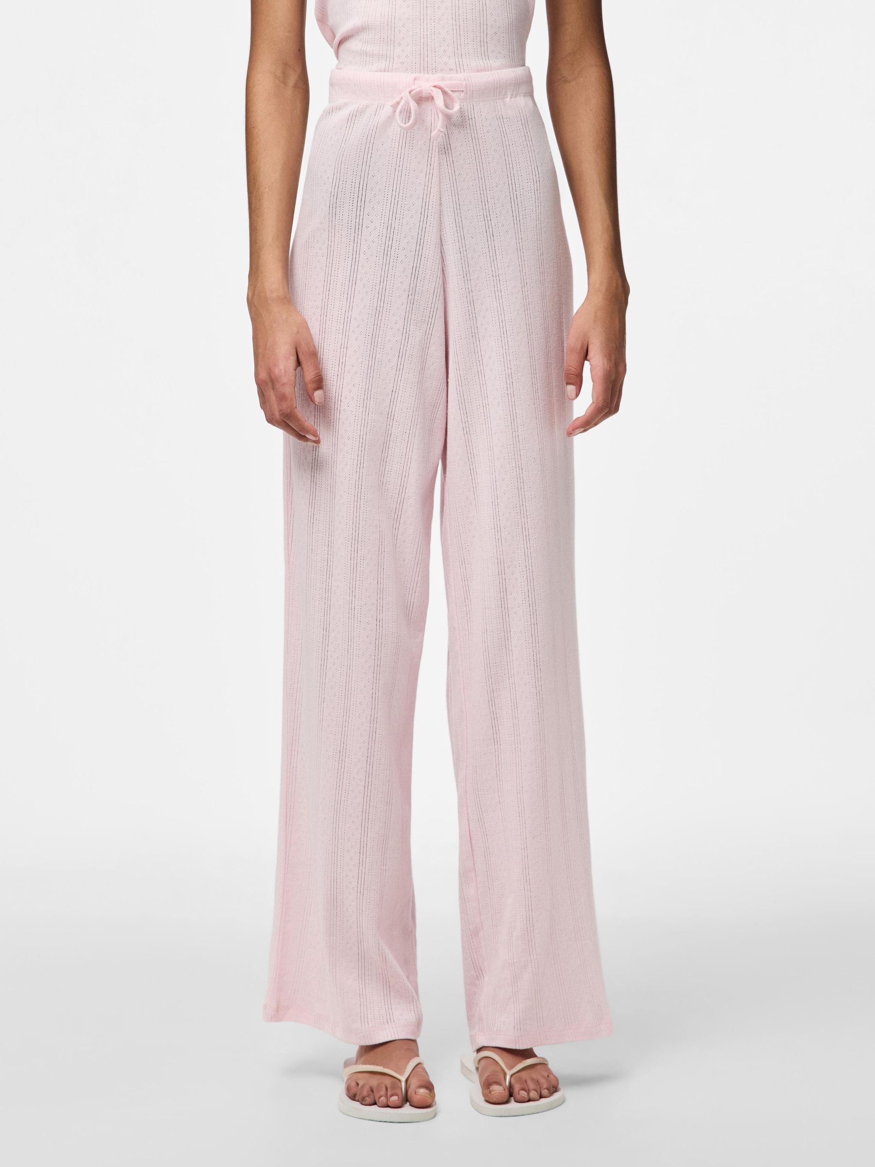 PCMARIE HW POINTELLE TROUSERS 3 PCMARIE HW POINTELLE TROUSERS
