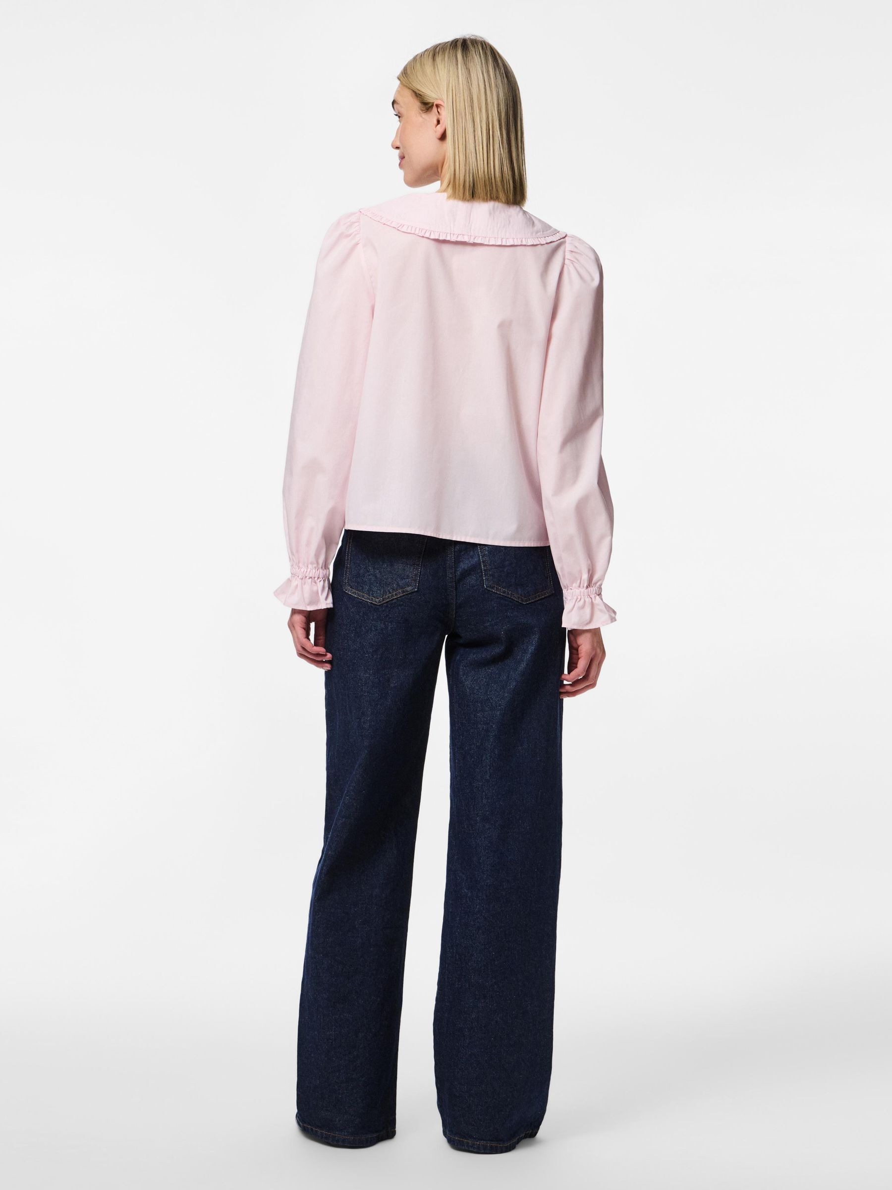 PCAGNES TIE LONG SLEEVED TOP 2 PCAGNES TIE LONG SLEEVED TOP