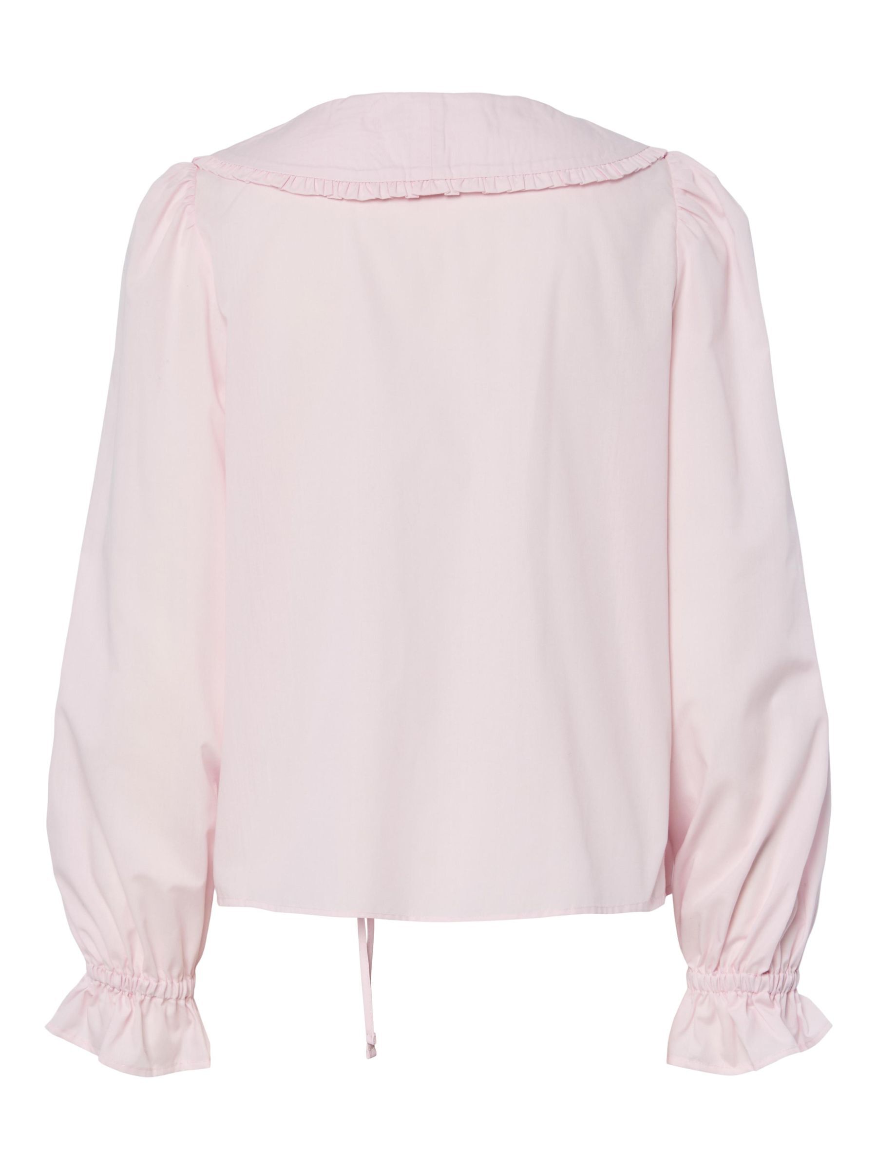 PCAGNES TIE LONG SLEEVED TOP 6 PCAGNES TIE LONG SLEEVED TOP