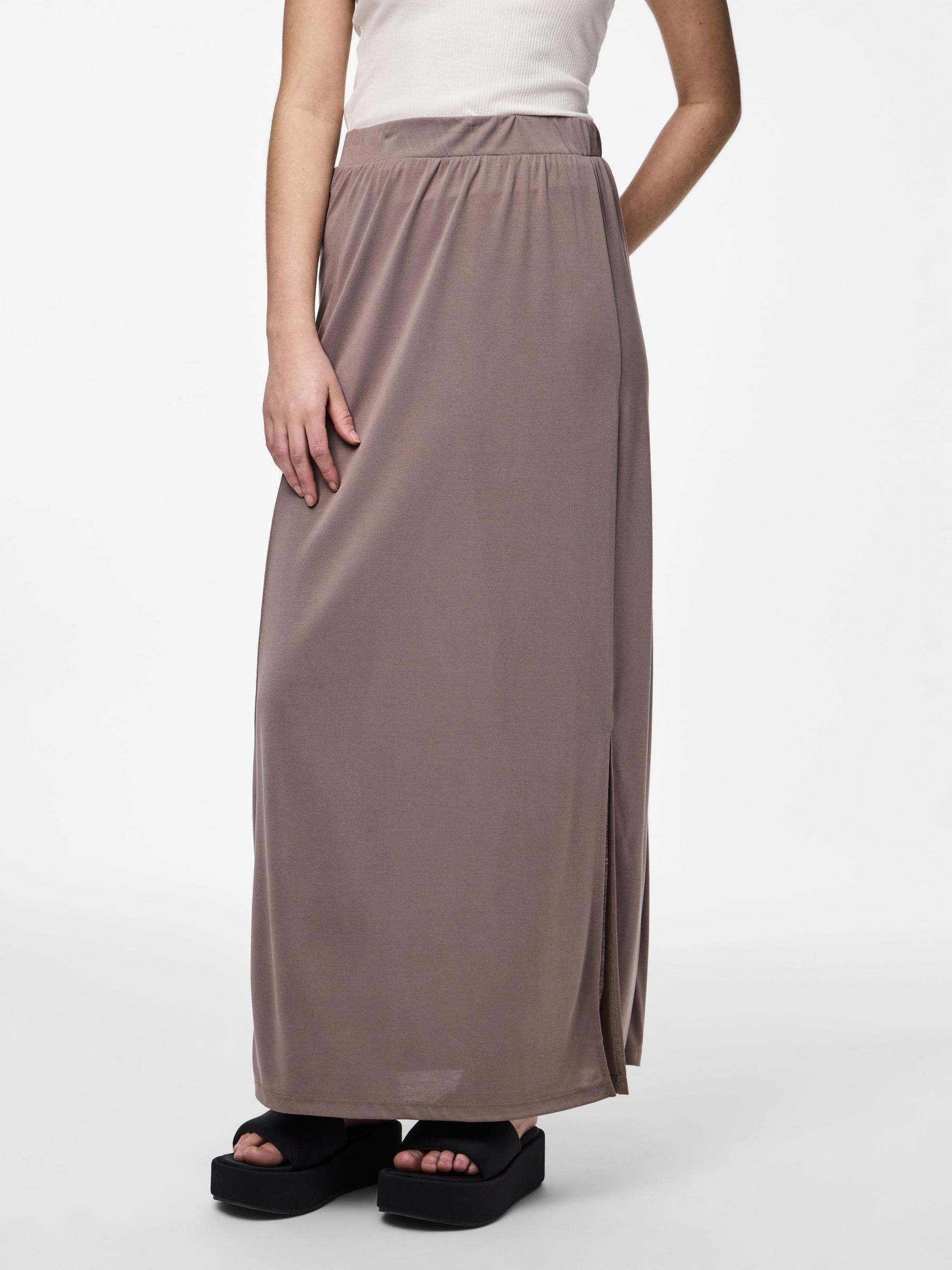 PCANORA MIDI SKIRT