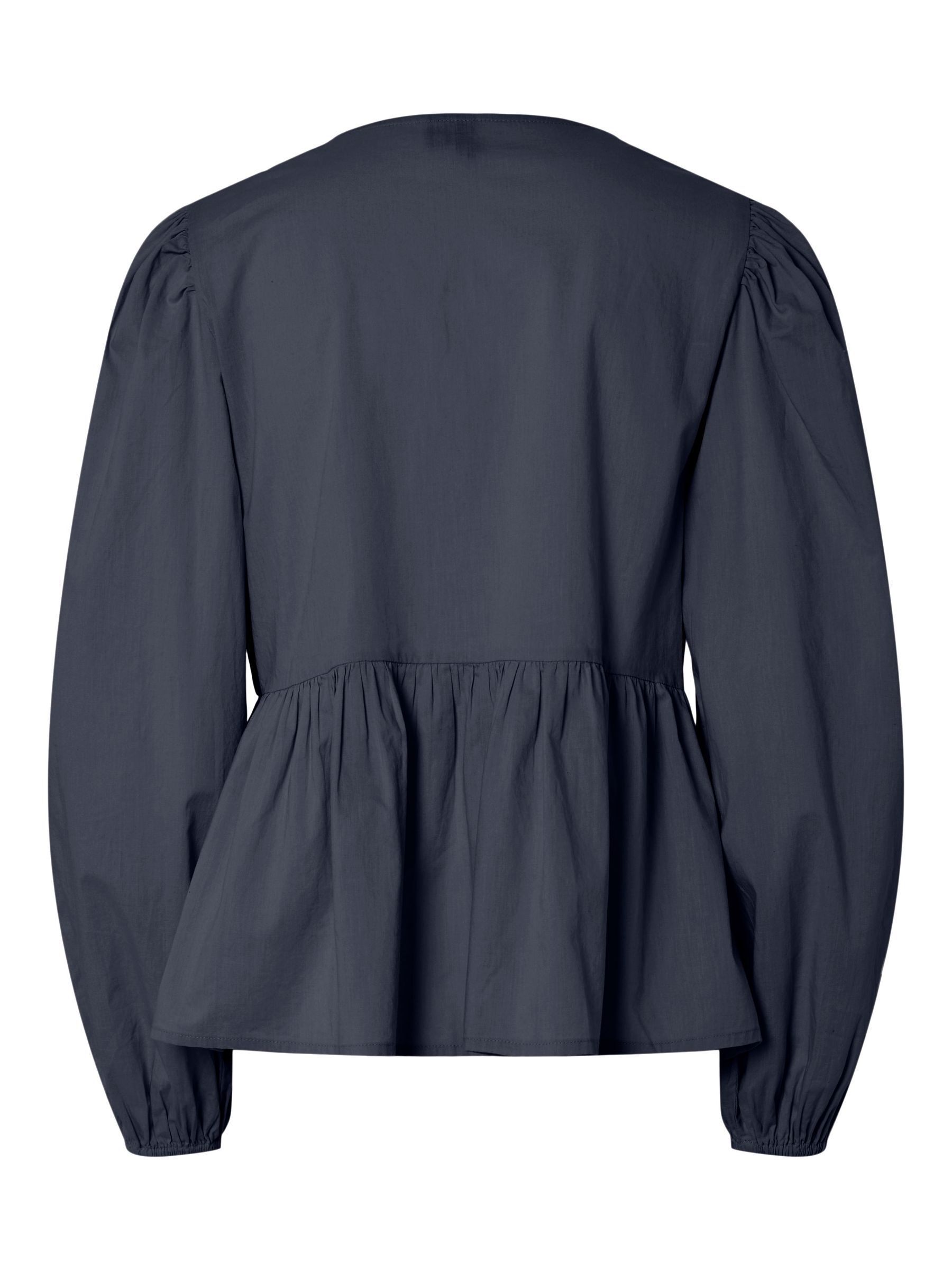 PCJOLLY TIE LONG SLEEVED BLOUSE 6 PCJOLLY TIE LONG SLEEVED BLOUSE